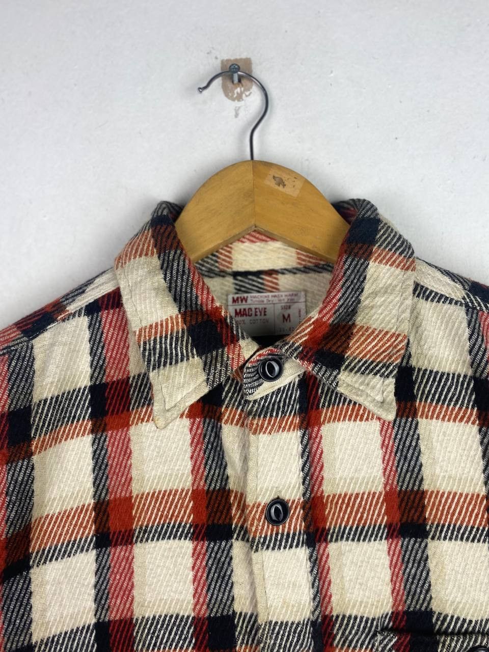 Japanese Brand mac eye japanese brand flannel shirt cat eye button Size US M / EU 48-50 / 2 - 2 Thumbnail