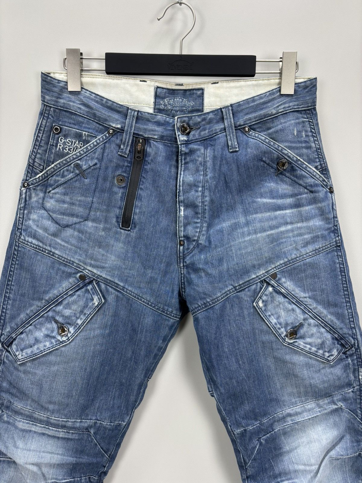 G-Star Mens jeans Y2k G Star Raw Size 33 Color Blue Size US 33 - 3 Thumbnail