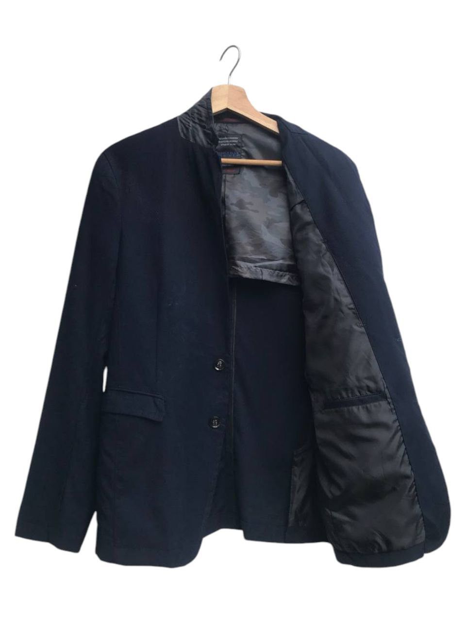 Japanese Brand × Nicole Club Nicole Club for Men Camo Collar Blazer Size US M / EU 48-50 / 2 - 4 Thumbnail