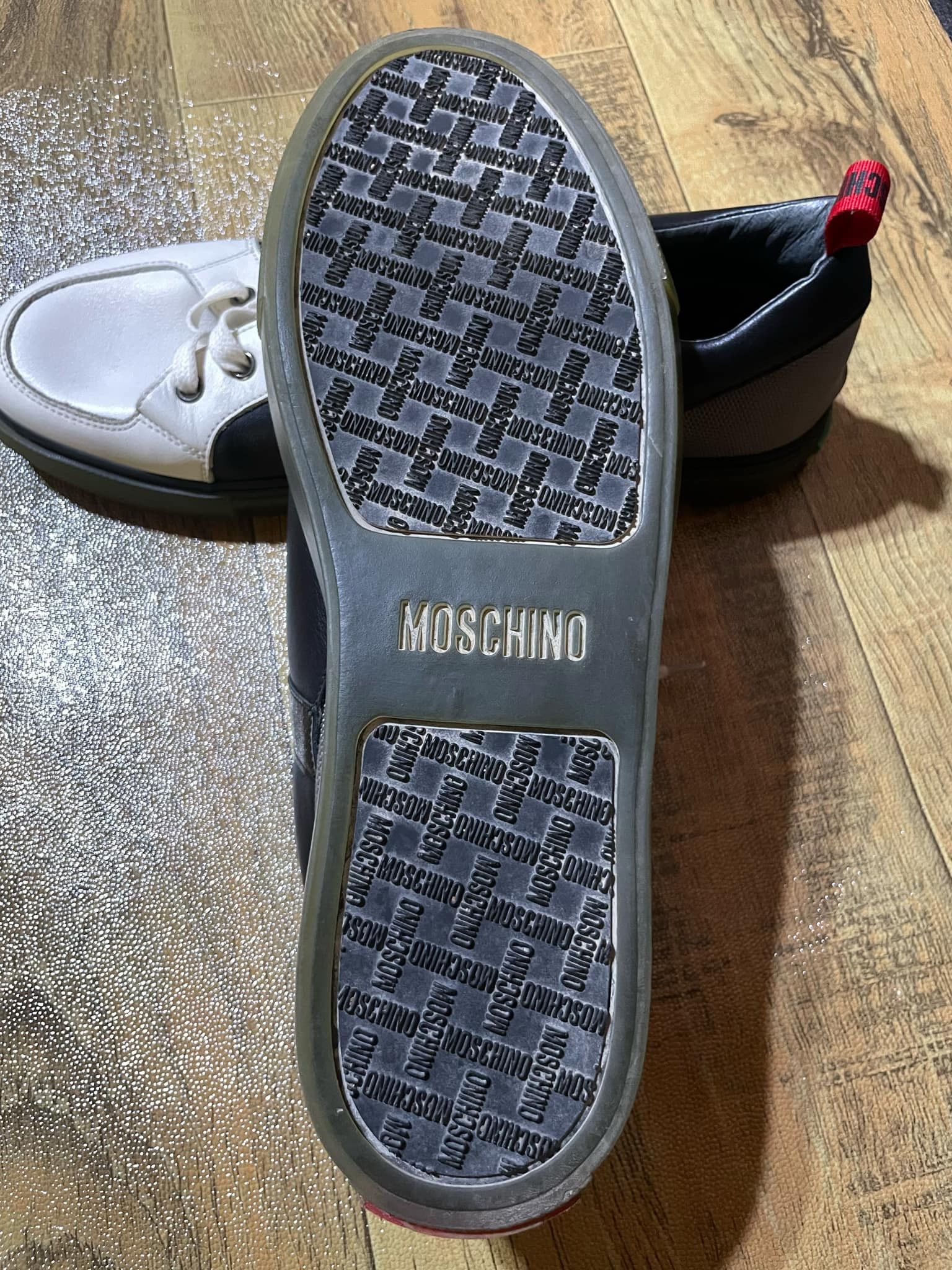 Moschino Moschino Leather Sneaker Size US 10 / EU 43 - 6 Thumbnail