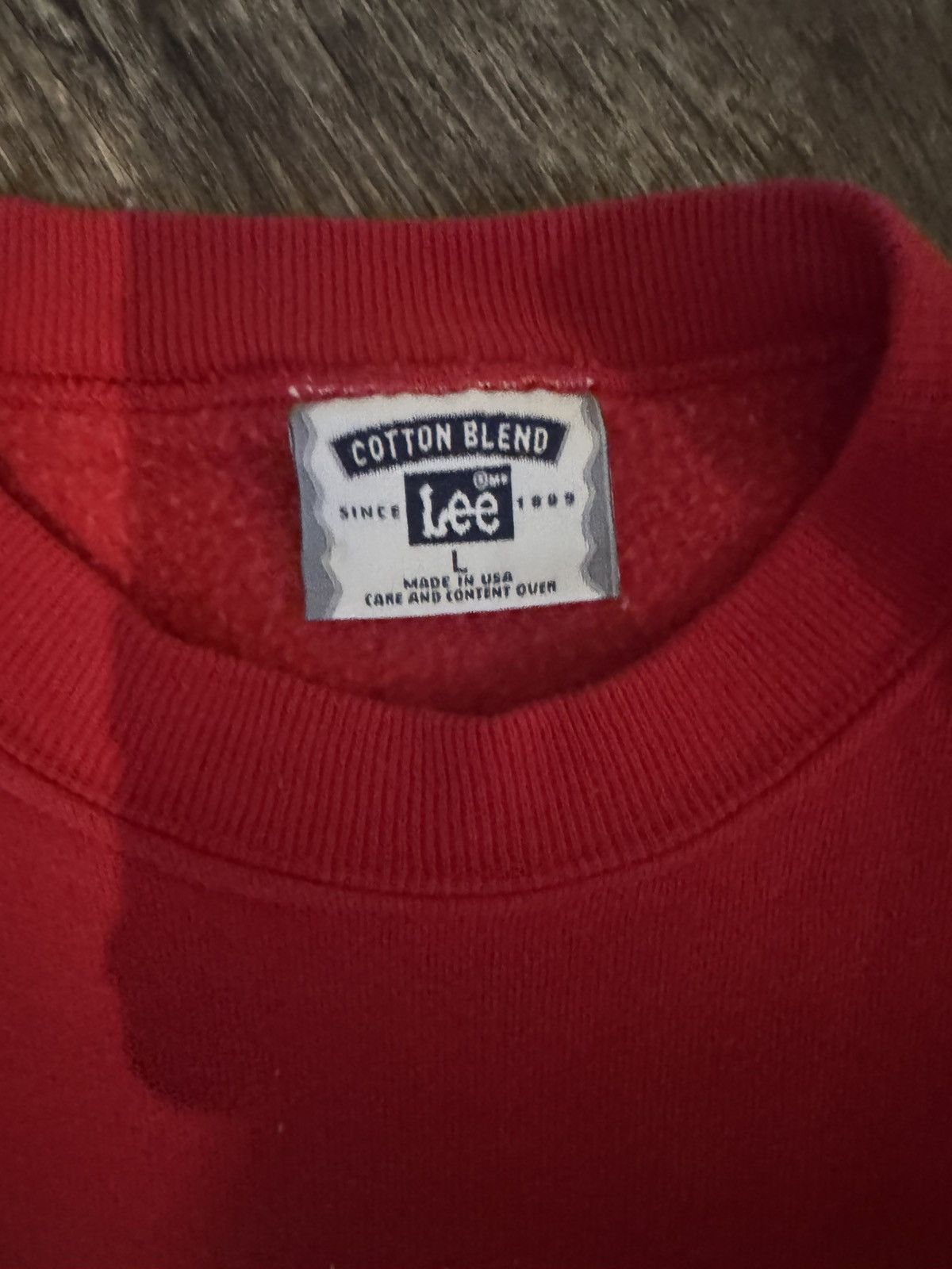 Lee Vintage 1996 Jesus the lord Crewnec Size US L / EU 52-54 / 3 - 4 Thumbnail