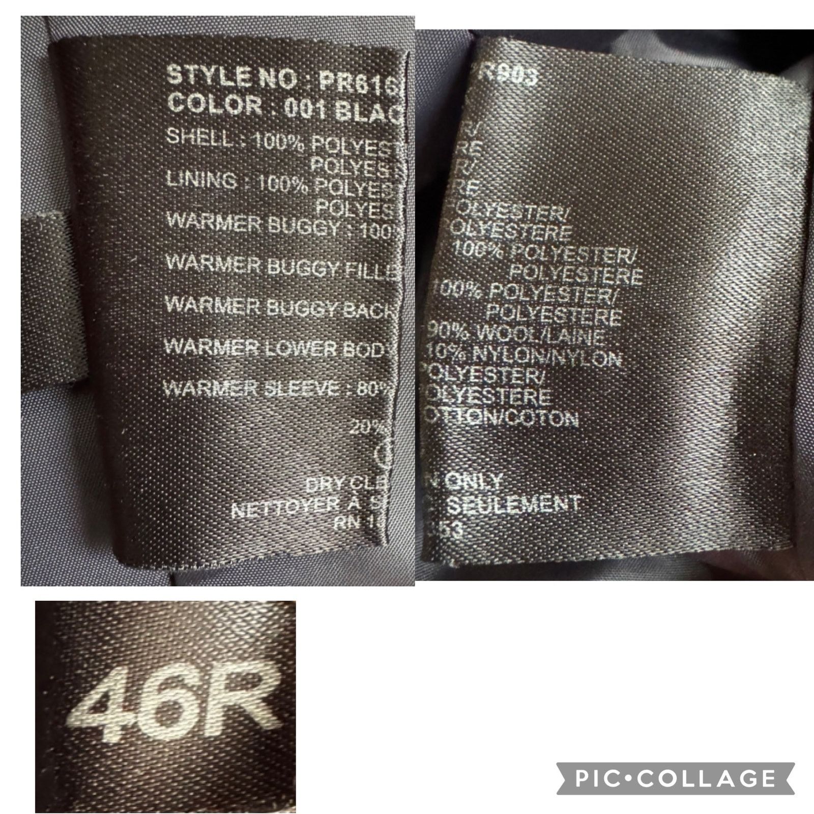 Sanyo Sanyo New York preppy black coat removble wool liner 46 R Size US XL / EU 56 / 4 - 12 Thumbnail