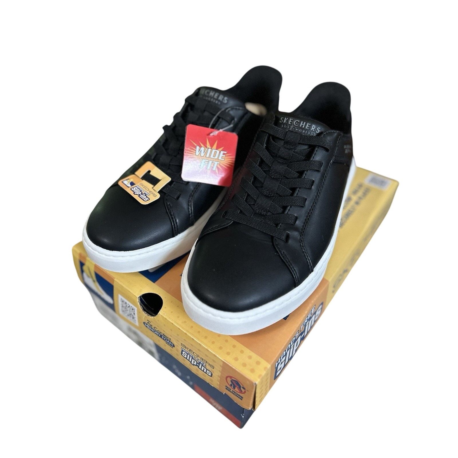 SKECHERS Men SKECHERS Court Break Double Vented Slip-Ins Sz 9W NIB Size US 9 / EU 42 - 1 Thumbnail