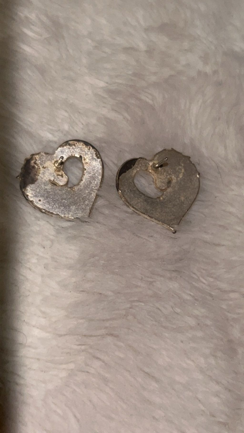 The Unbranded Brand Women's Unbranded Heart Horse Gold Silver One Size Earrings Size ONE SIZE - 3 Thumbnail