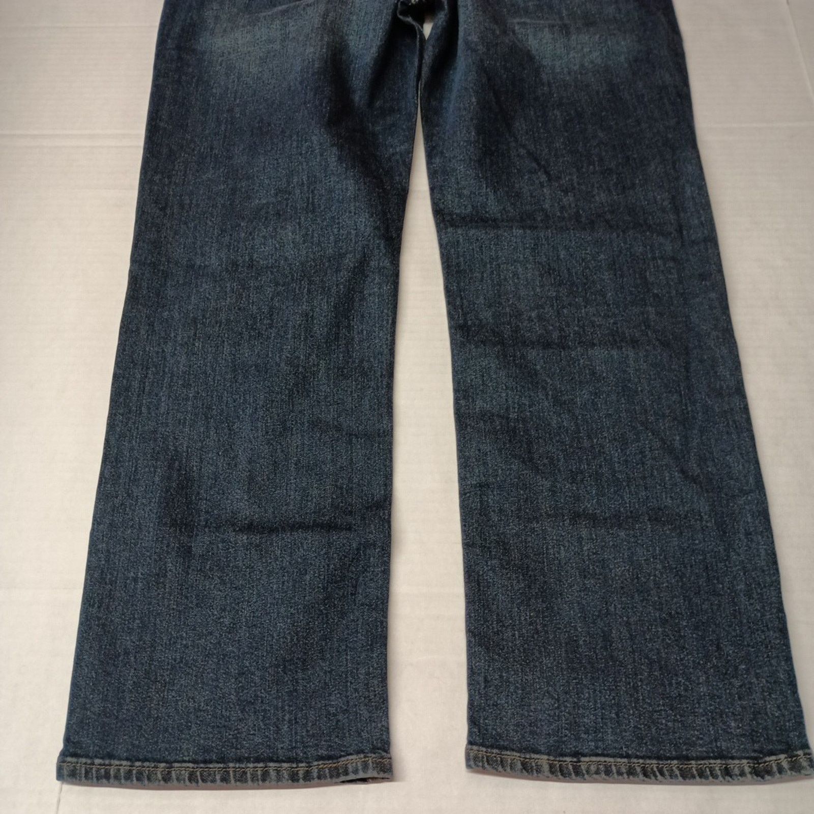 Levi's Signature By Levi Straight Jeans Mens 36x30 Blue Cotton Flex Size US 36 / EU 52 - 8 Thumbnail
