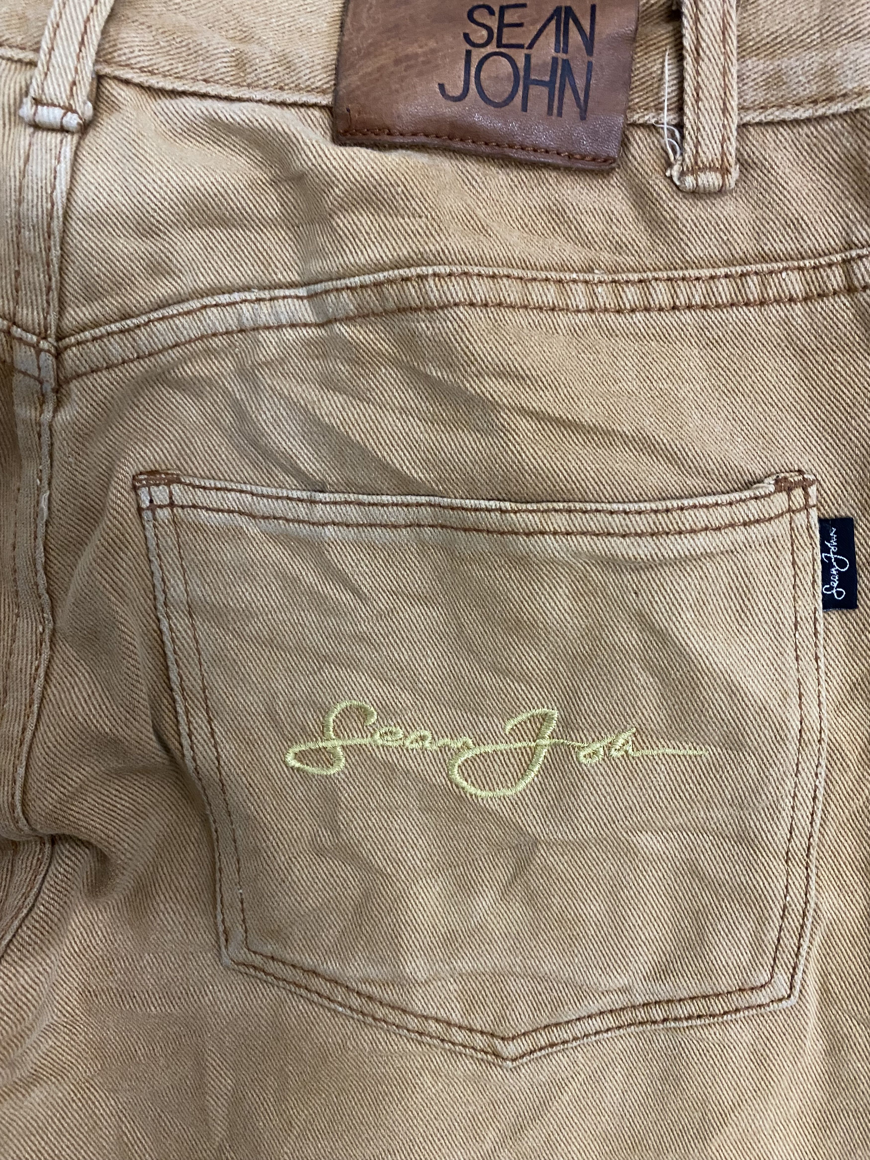 Japanese Brand × Sean John Loose Y2K Sean John Sunfaded Duck Denim Size US 31 - 6 Thumbnail