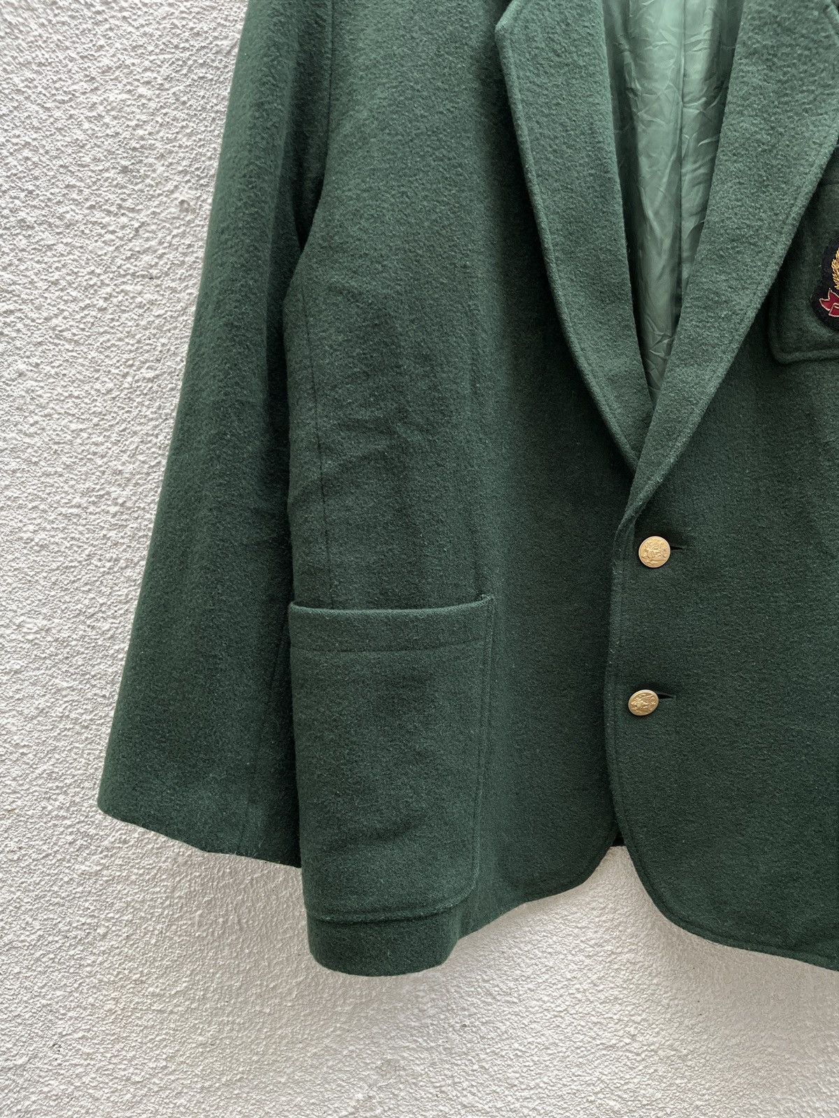 Issey Miyake 80’s Vintage Issey Miyake Sport IS Team Wool Blazer Size 44R - 6 Thumbnail
