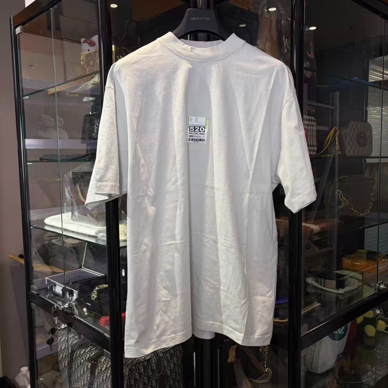 Balenciaga Balenciaga Limited White T-Shirt s Men Size US S / EU 44-46 / 1 - 1 Thumbnail