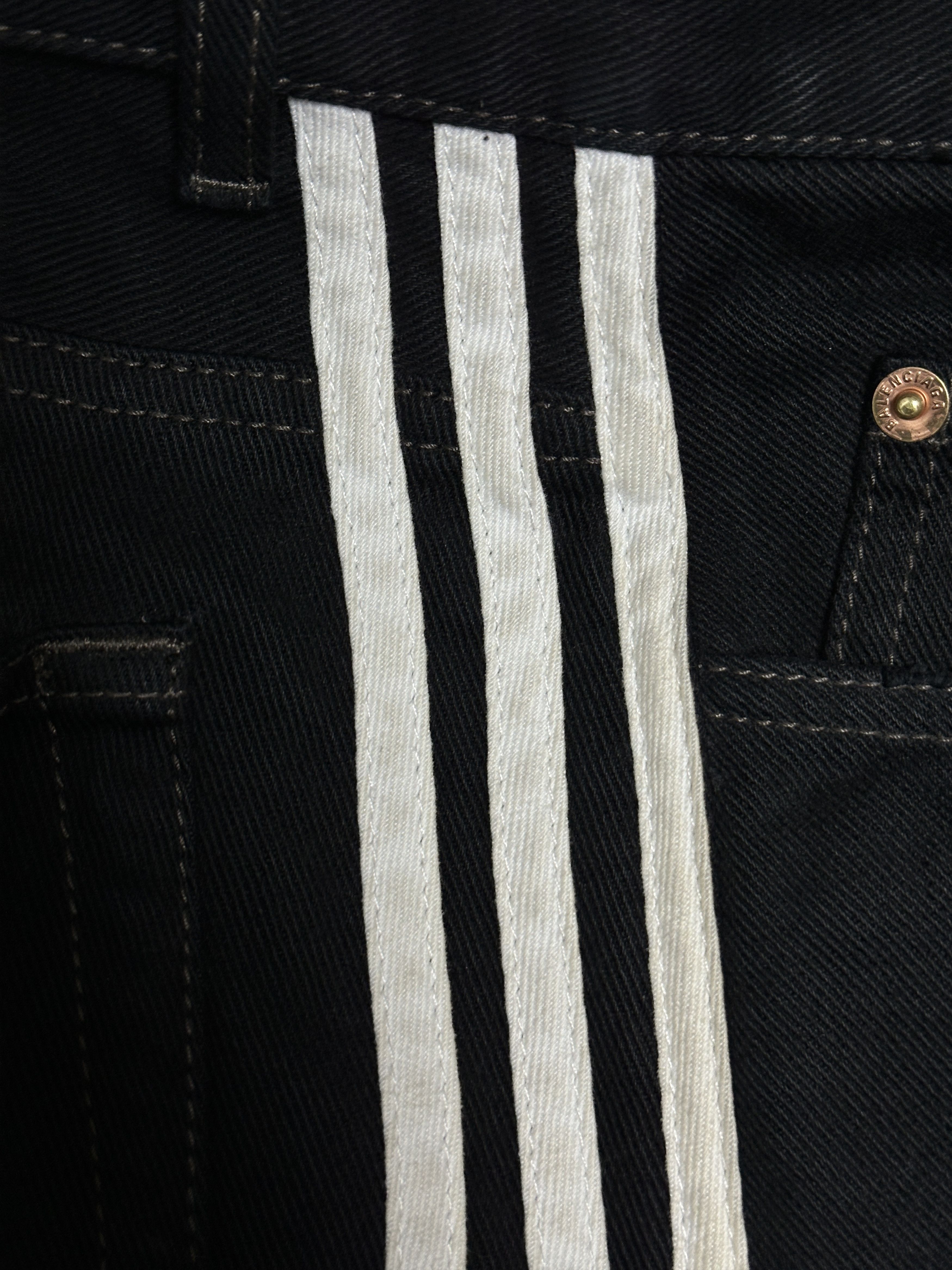 Adidas × Balenciaga Balenciaga X Adidas Large Baggy Jeans Size US 32 / EU 48 - 5 Thumbnail