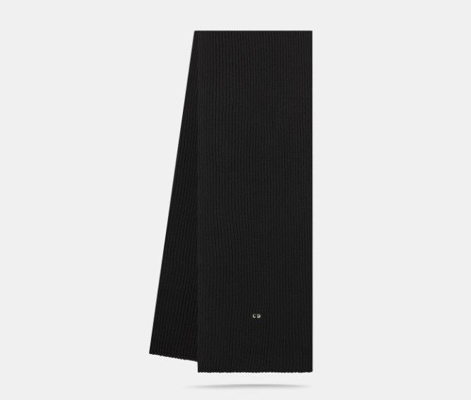 Dior o1w1db10425 35CLA25 Size: OS / Scarf in Black Size ONE SIZE - 1 Thumbnail