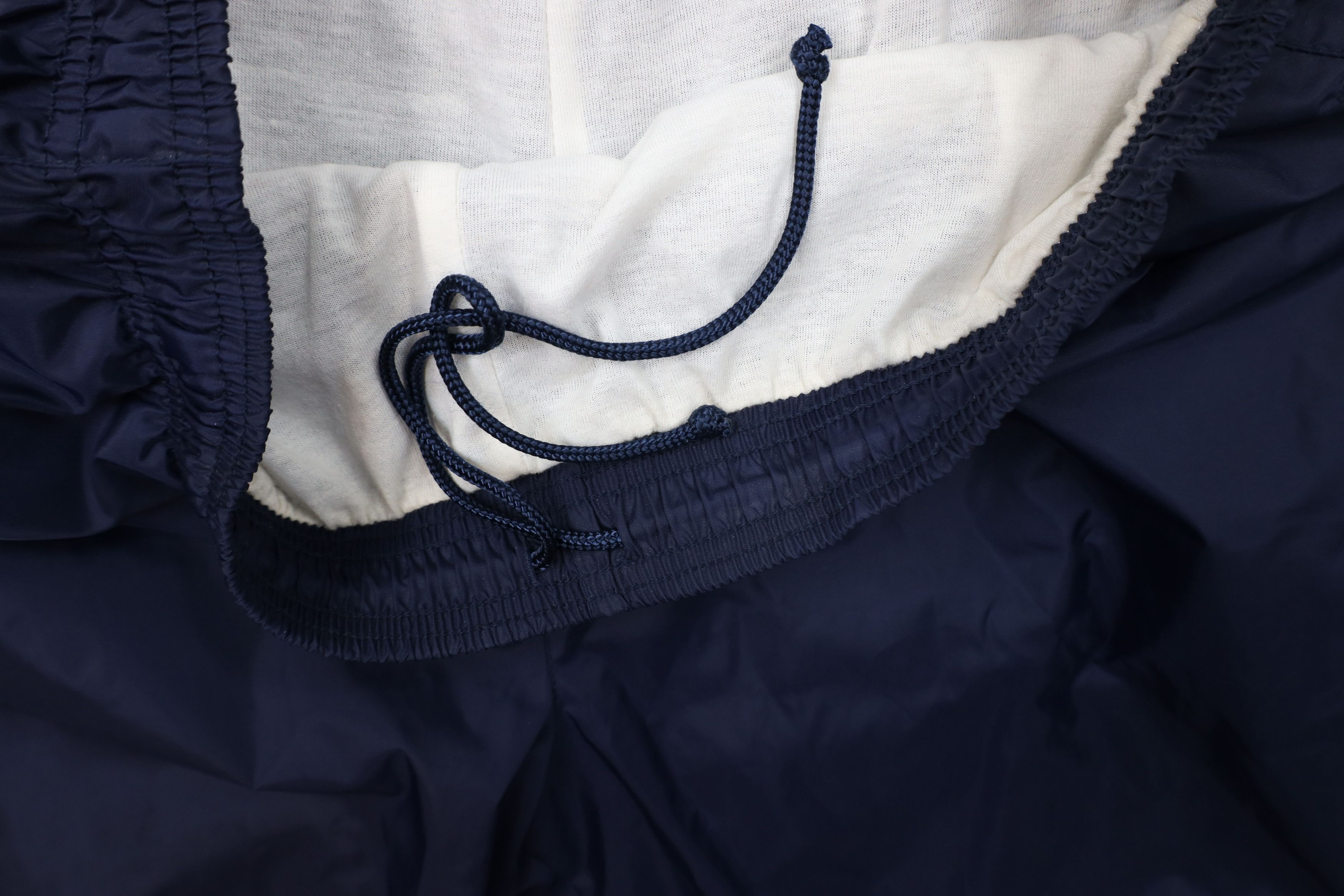Reebok Vintage 90s Reebok Wide Leg Windbreaker Pants Navy Blue Size US 36 / EU 52 - 10 Thumbnail