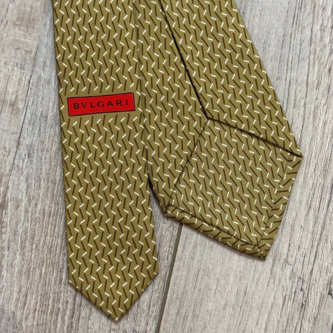 Bvlgari BVLGARI Silk Tie Size ONE SIZE - 1 Thumbnail
