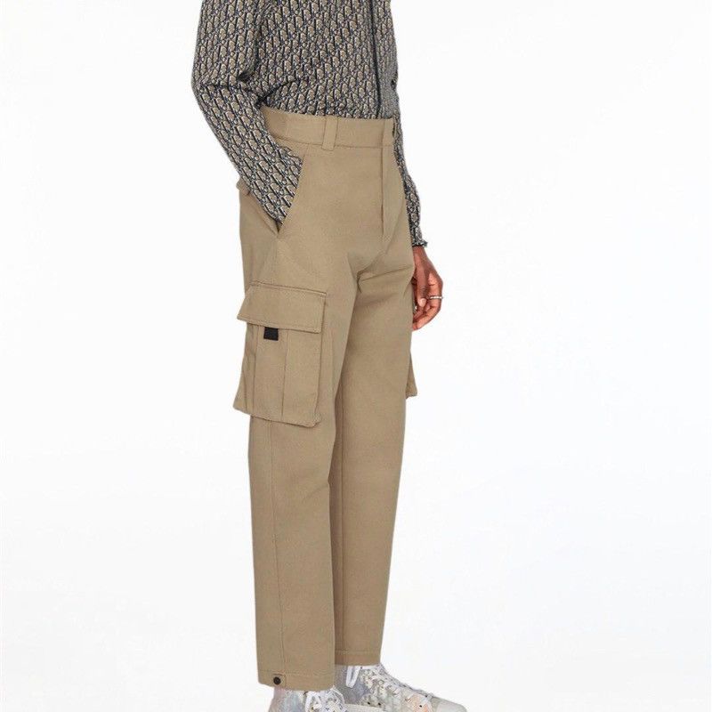 Dior Dior beige cargo pants 48 Size US 32 / EU 48 - 1 Thumbnail
