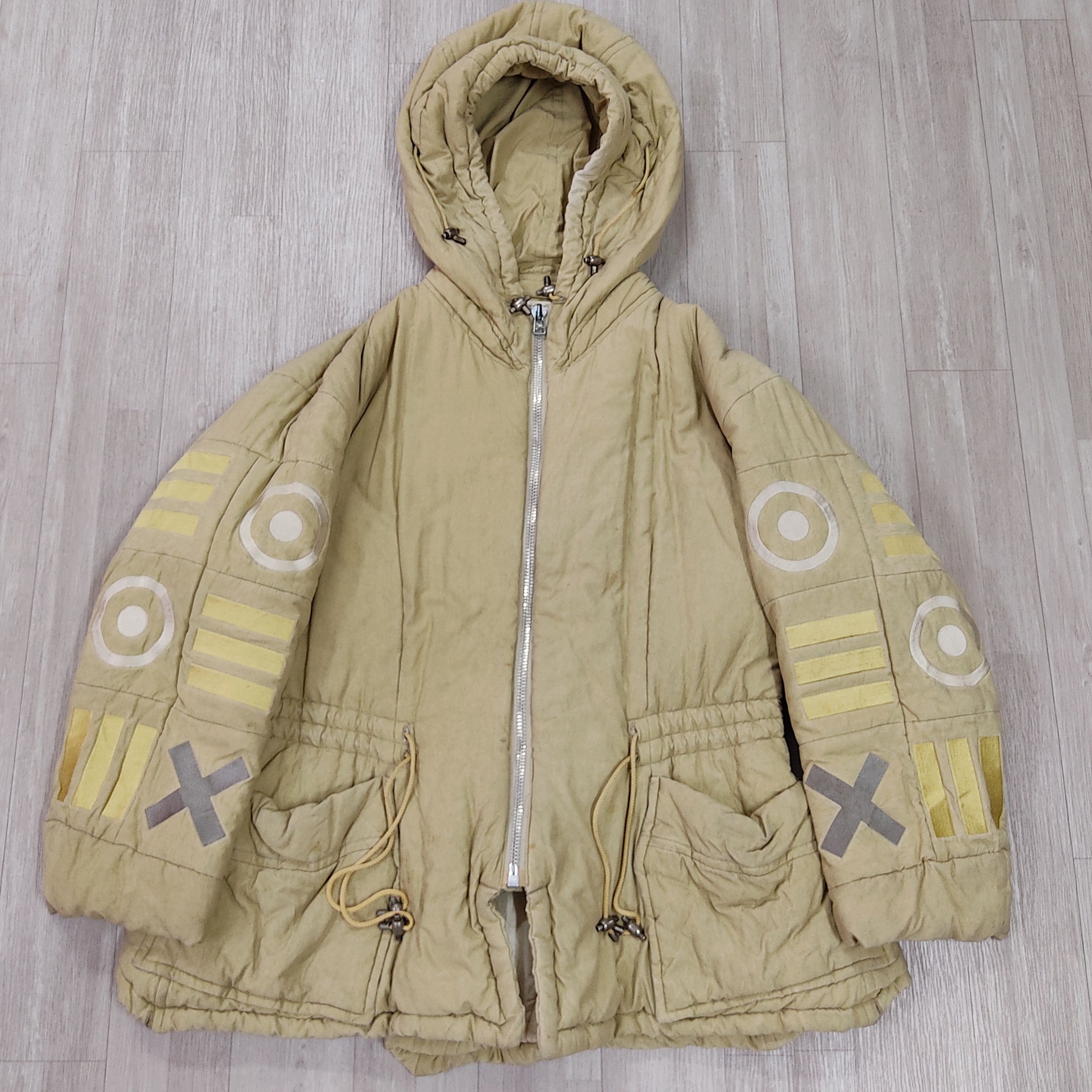 Issey Miyake ISSEY MIYAKE AW1991 IRVING PENN HIEROGLYPH Parka Jacket Size US M / EU 48-50 / 2 - 19 Thumbnail