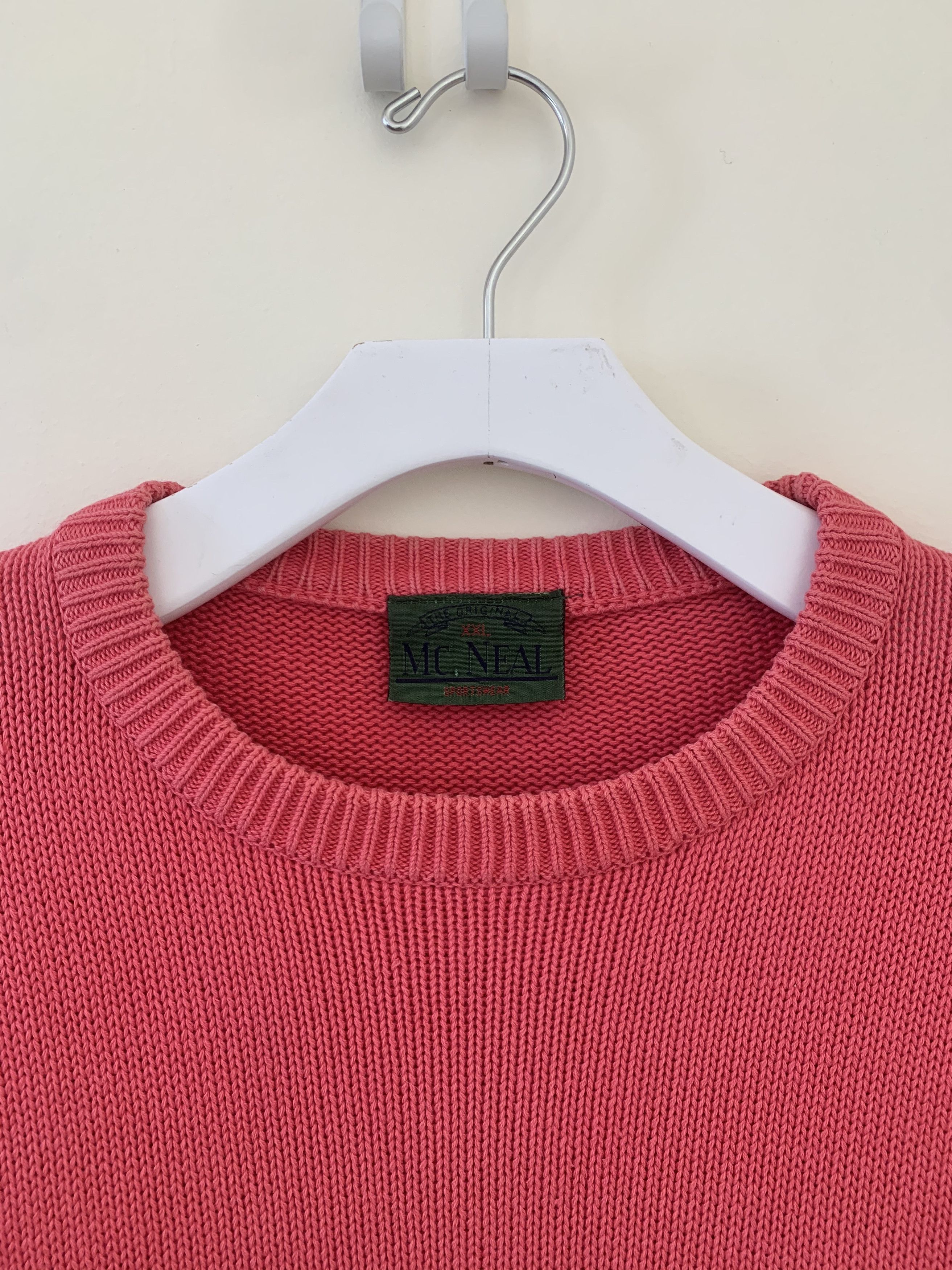 Vintage Cotton Sweater Size US XXL / EU 58 / 5 - 3 Thumbnail