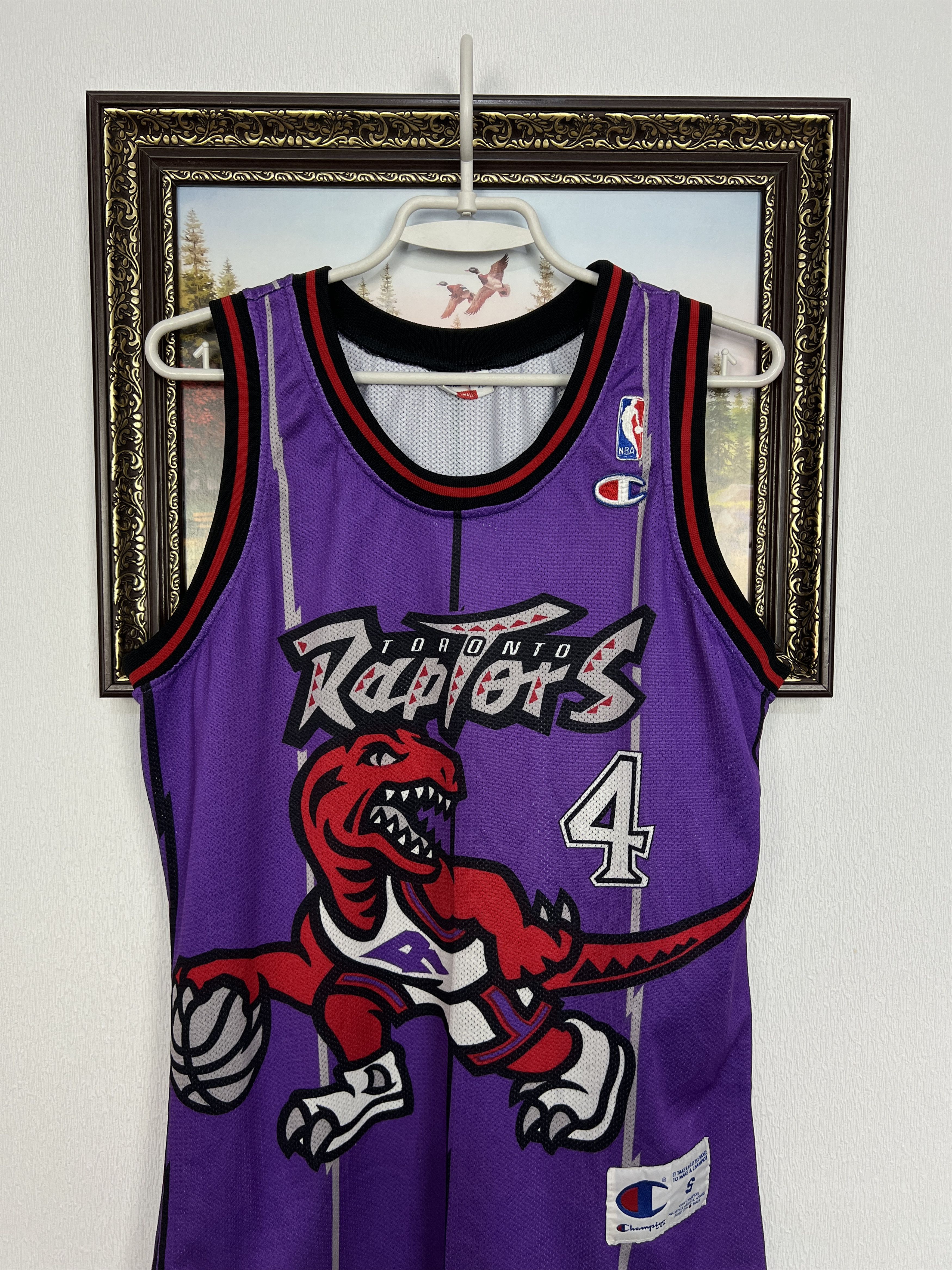 Champion Vintage 90's Toronto Raptors Esposito NBA Jersey Shirt Rare Size US S / EU 44-46 / 1 - 2 Thumbnail