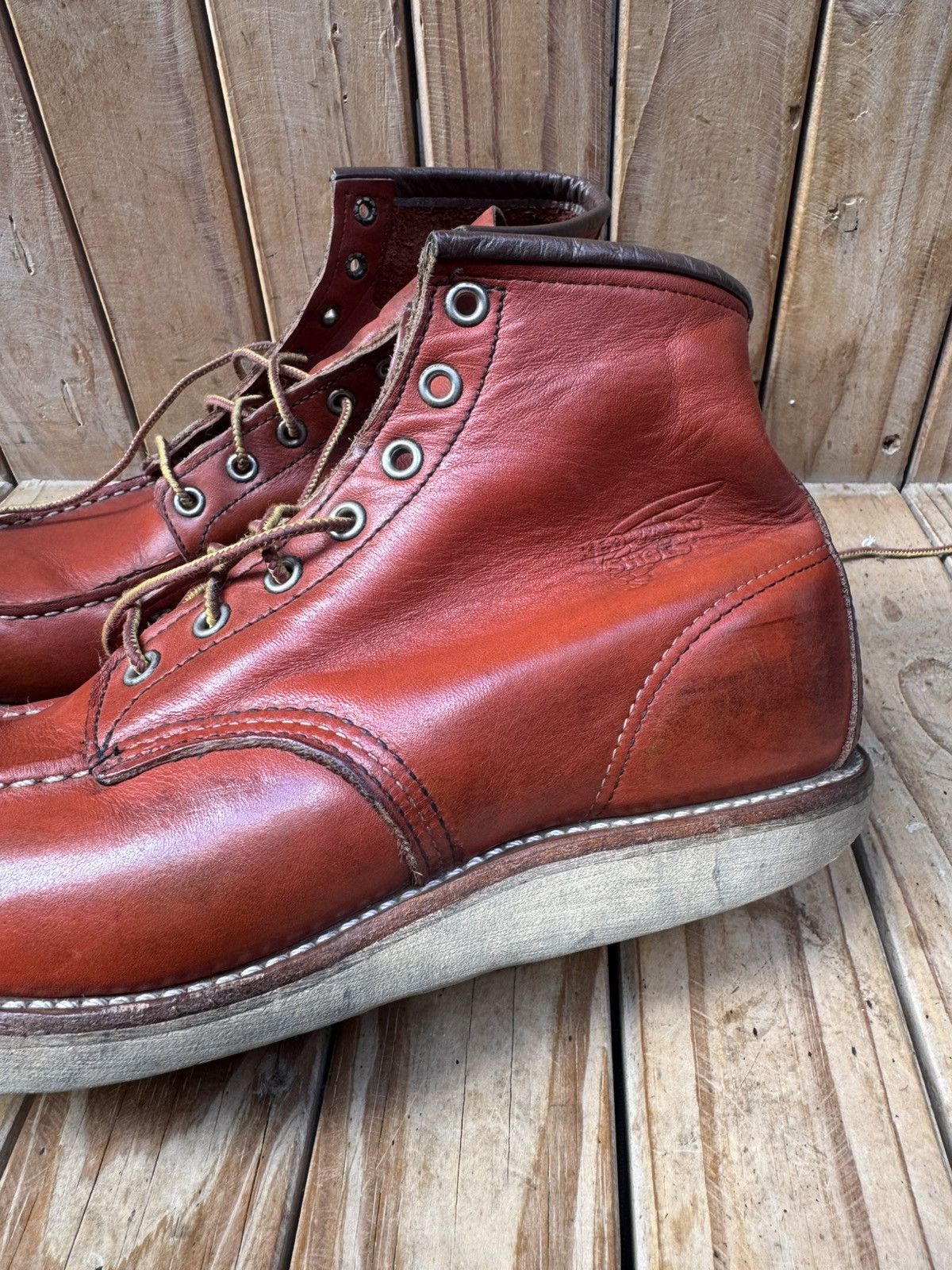 Red Wing Red Wing Heritage 8131 Moc Toe Brown Boots USA 9 E UK 8 Size US 9 / EU 42 - 24 Thumbnail