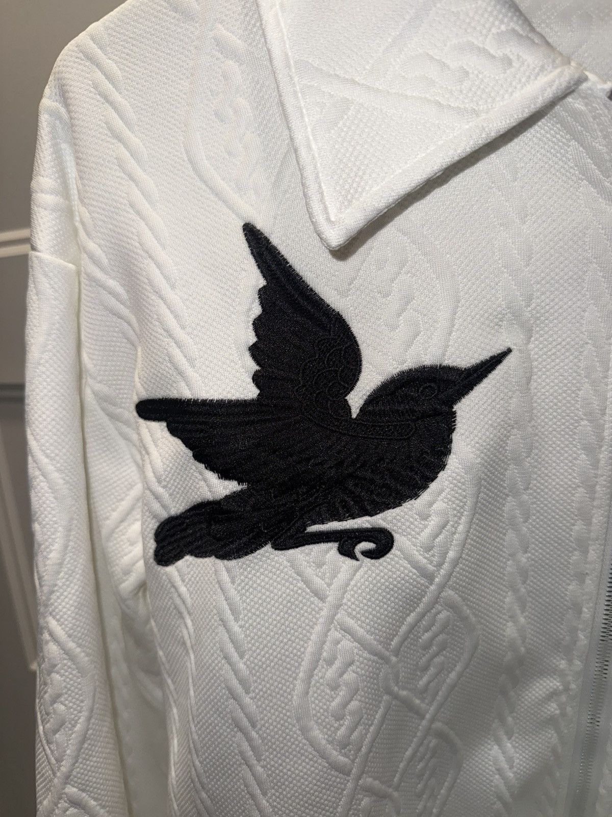 Designer Dekayed Knitsweater Embroidered with design Size US XL / EU 56 / 4 - 5 Thumbnail