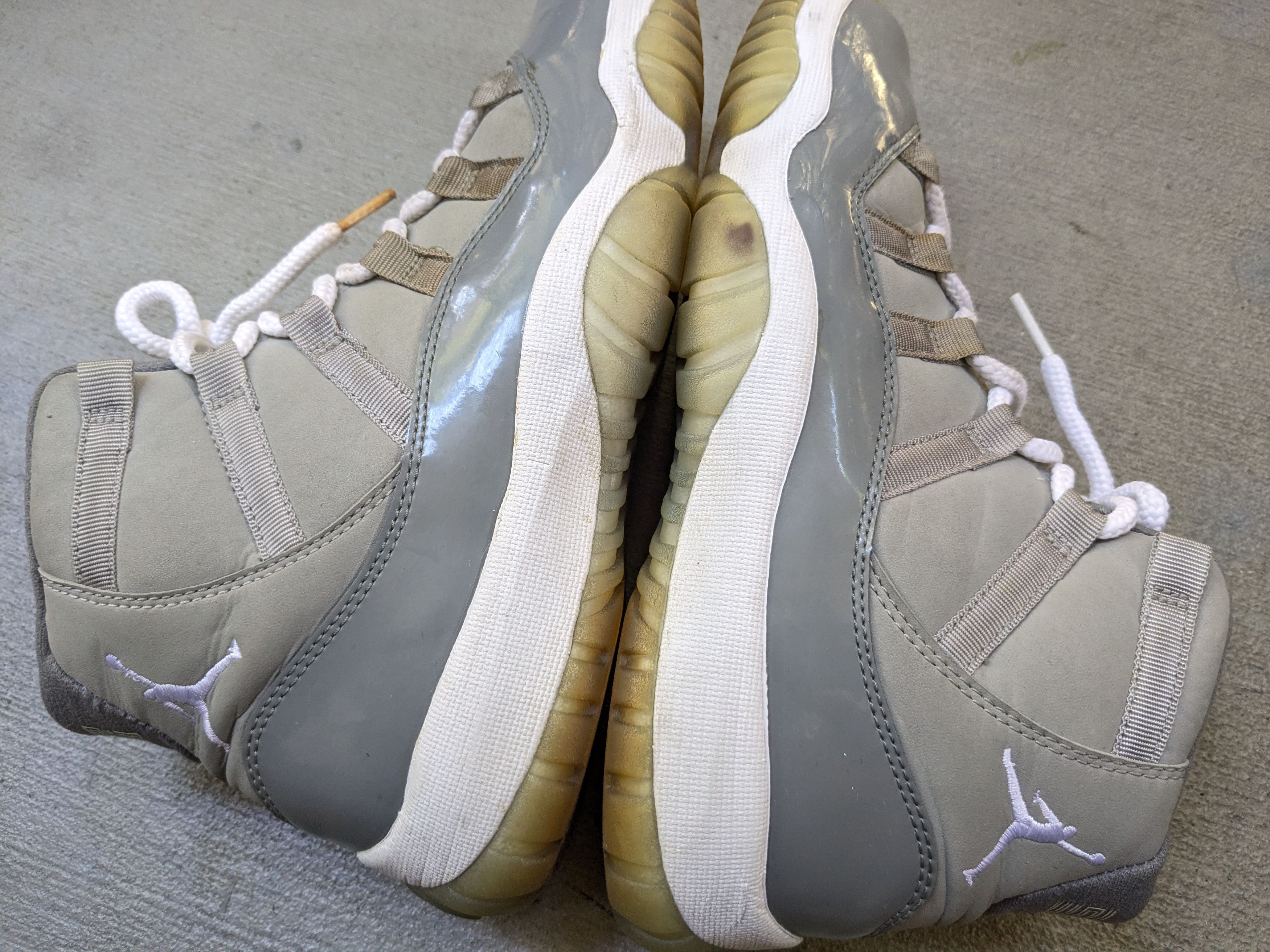 Jordan Brand Nike Air Jordan 11 Retro Cool Gray 2010 Men 7.5 378037-001 Size US 7.5 / EU 40-41 - 7 Thumbnail