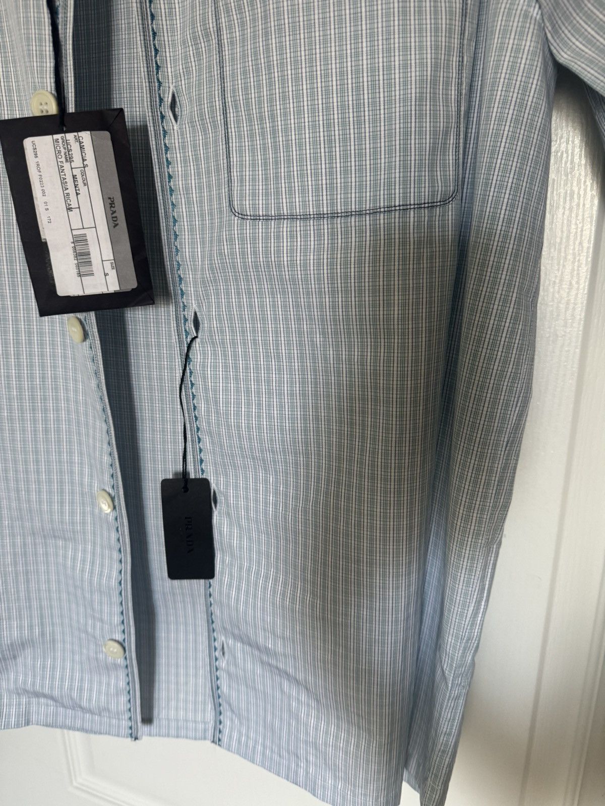Prada Prada Short Sleeve Embroidered Bowling Shirt Size US S / EU 44-46 / 1 - 6 Thumbnail