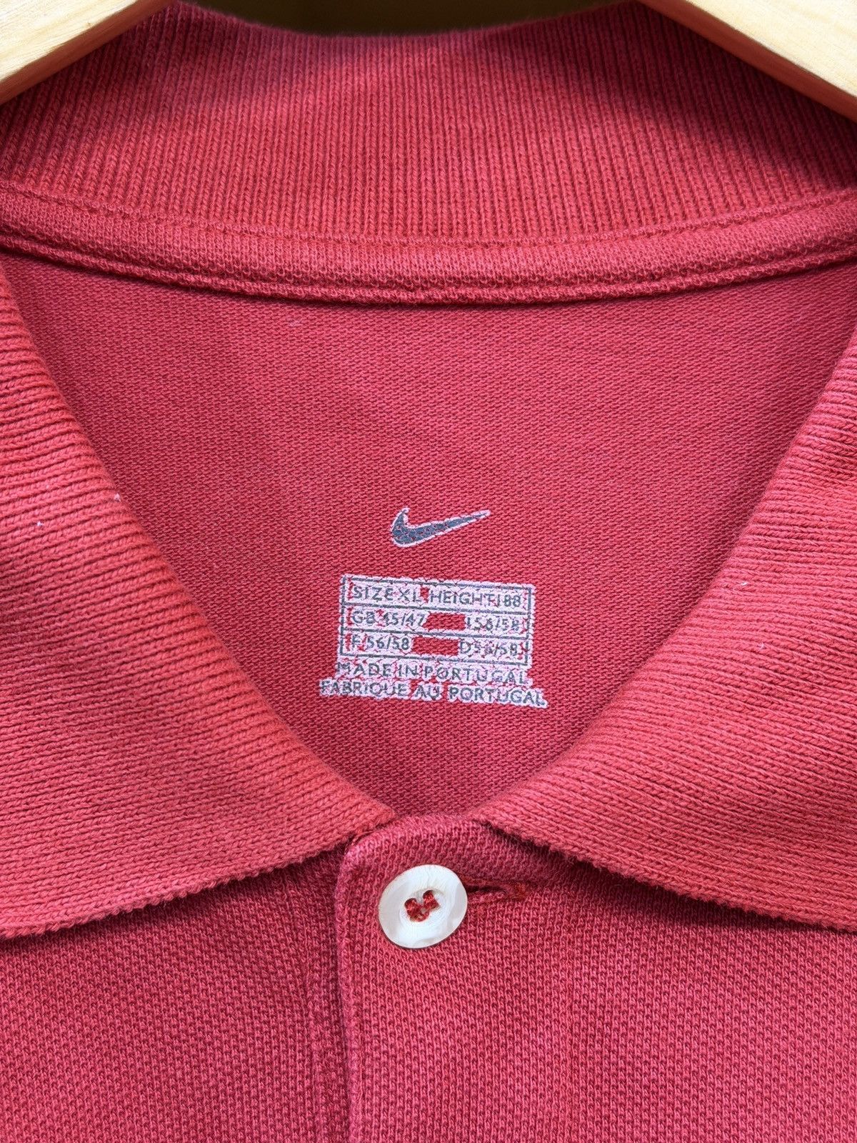 Nike Vintage Nike Total 90 Logo Polo Shirt Size US XL / EU 56 / 4 - 5 Thumbnail