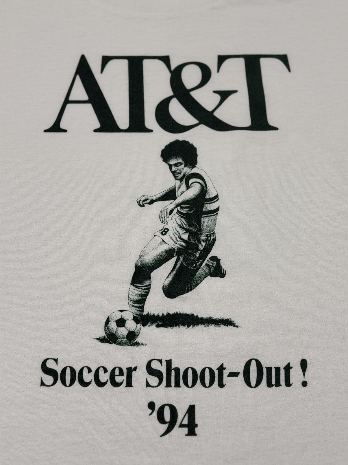 Hanes Vintage 90s AT&T Soccer Shoot-Out ‘94 Graphic Tee Shirt XL Size US XL / EU 56 / 4 - 3 Thumbnail