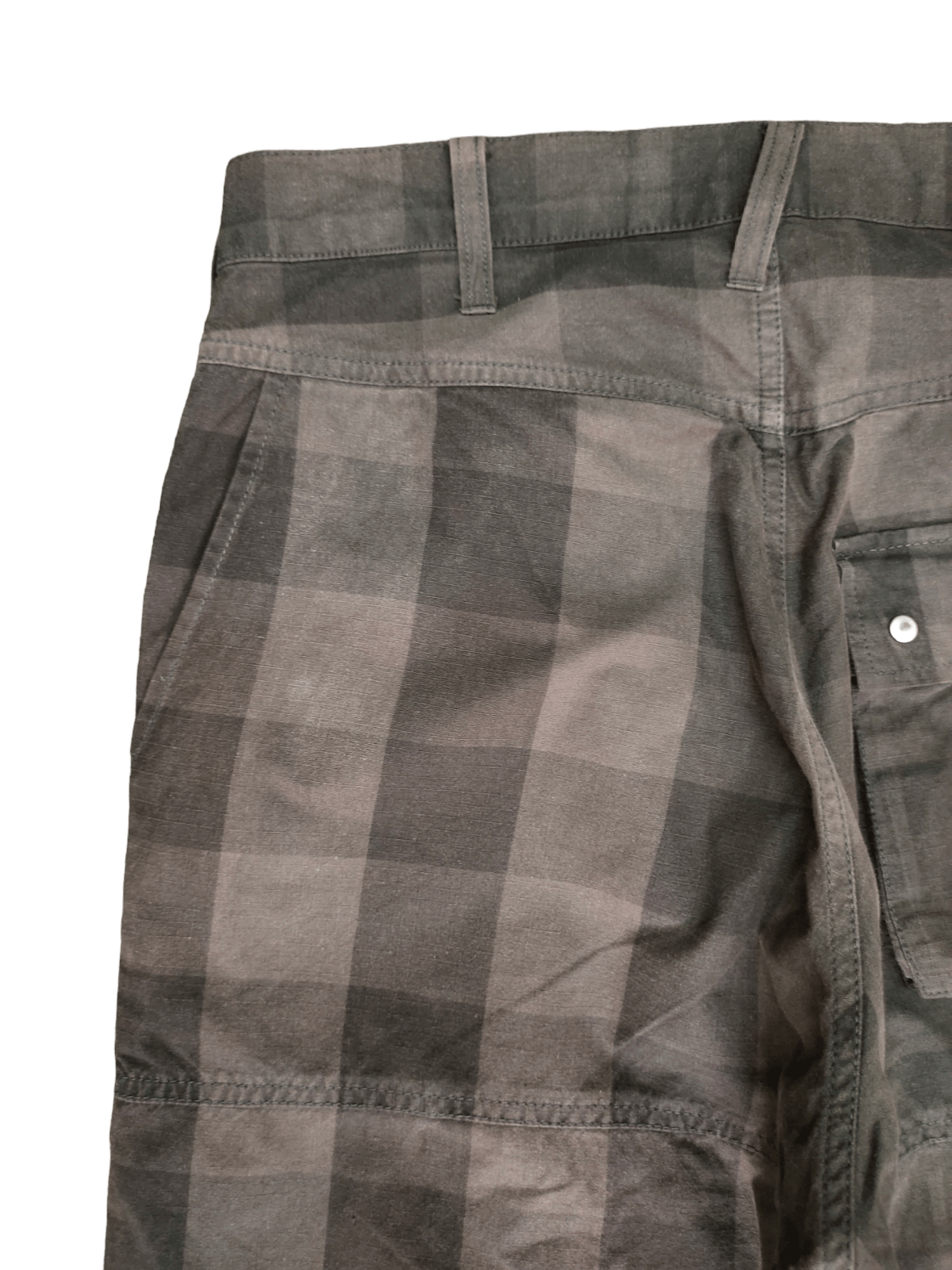 PPFM PPFM Multi Pocket Zipper Hem Checkered Cargo Pants Size US 32 / EU 48 - 13 Thumbnail