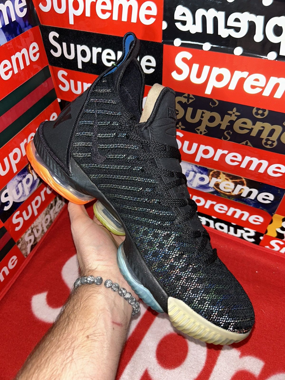 Nike Nike Lebron XVI 16 EP ‘I Promise’ AO2588-004 size 12 NEW Size US 12 / EU 45 - 7 Thumbnail