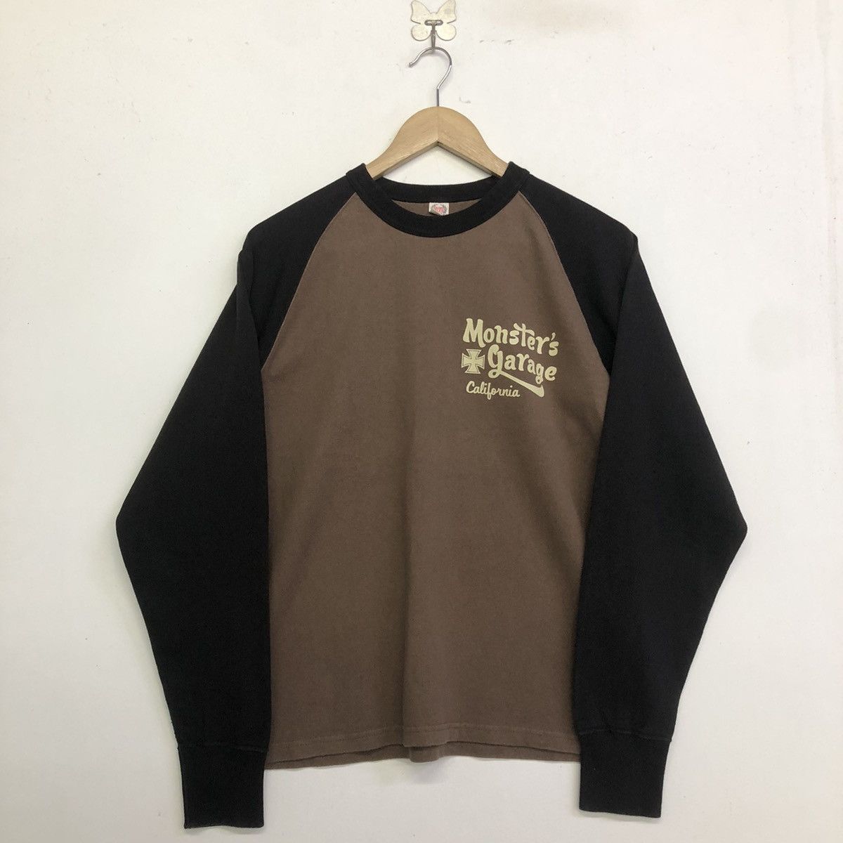 The Flat Head THE FLAT HEAD MONSTERS GARAGE RAGLAN LONG SLEEVE SHIRT Size US S / EU 44-46 / 1 - 6 Thumbnail