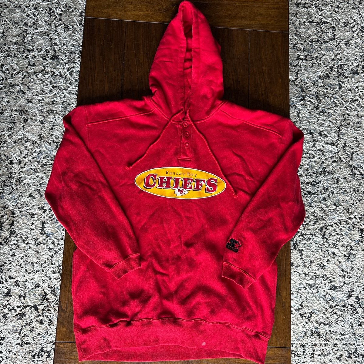 Starter Vintage starter chiefs hoodie Size US L / EU 52-54 / 3 - 1 Thumbnail