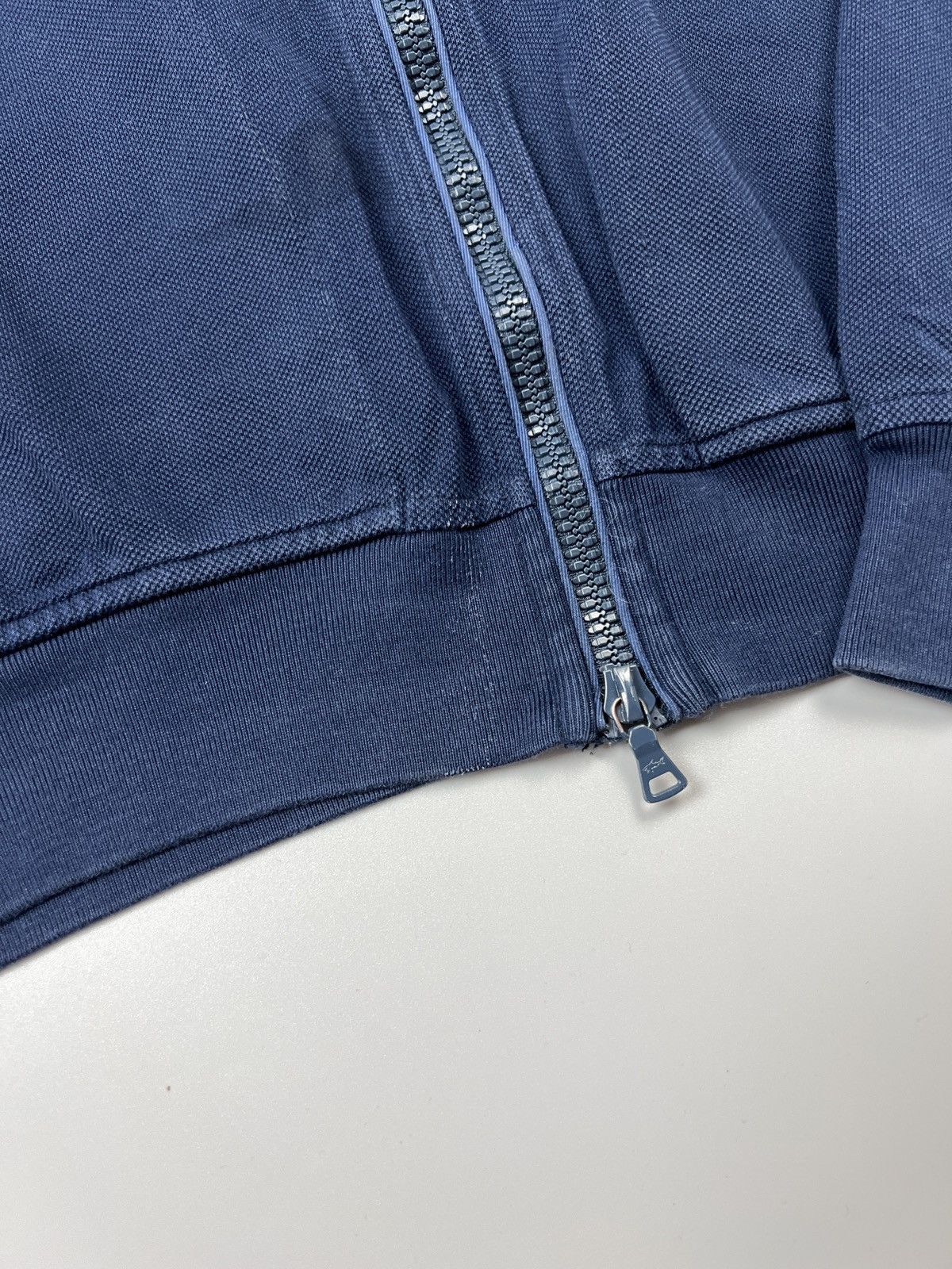 Paul & Shark Paul Shark Blue Cotton Full Zip Bomber Jacket (Y0464) Size US M / EU 48-50 / 2 - 7 Thumbnail
