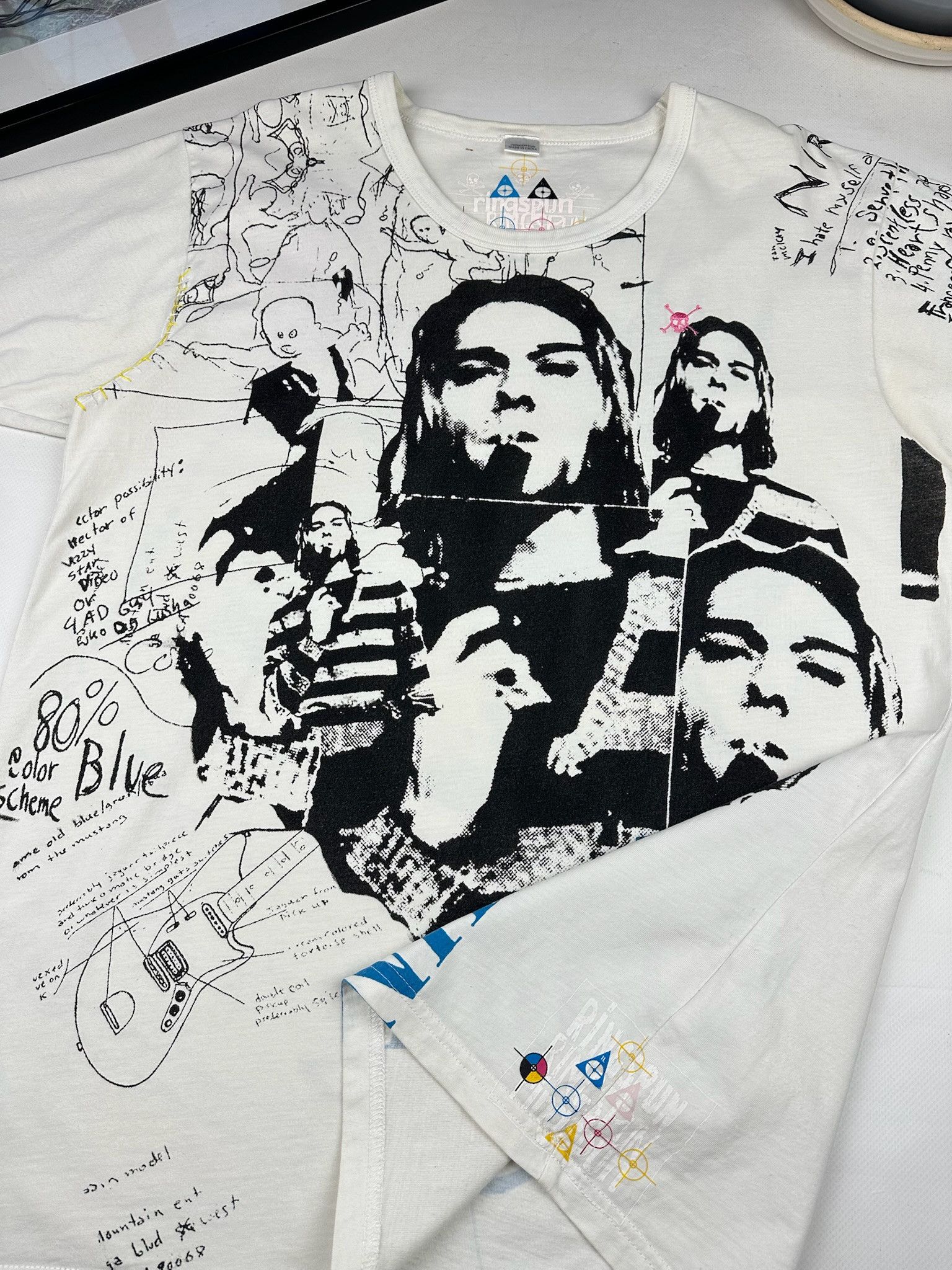 Band Tees Vintage Nirvana tee all over print tshirt Size US L / EU 52-54 / 3 - 5 Thumbnail