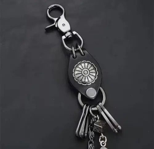Japanese Brand Motorcycle KeyChain Jean Biker Wallet Belt Chain Dice Charms Size ONE SIZE - 4 Thumbnail
