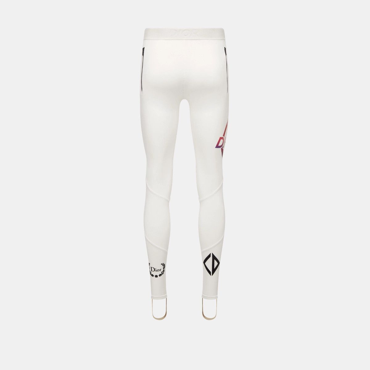 Dior o1bcso1str1224 Ski Leggings in White Size US 26 / EU 42 - 2 Thumbnail