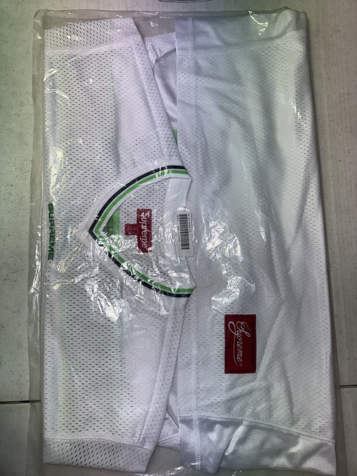 Supreme Supreme Jacquard Rib Football Jersey Size US L / EU 52-54 / 3 - 4 Thumbnail