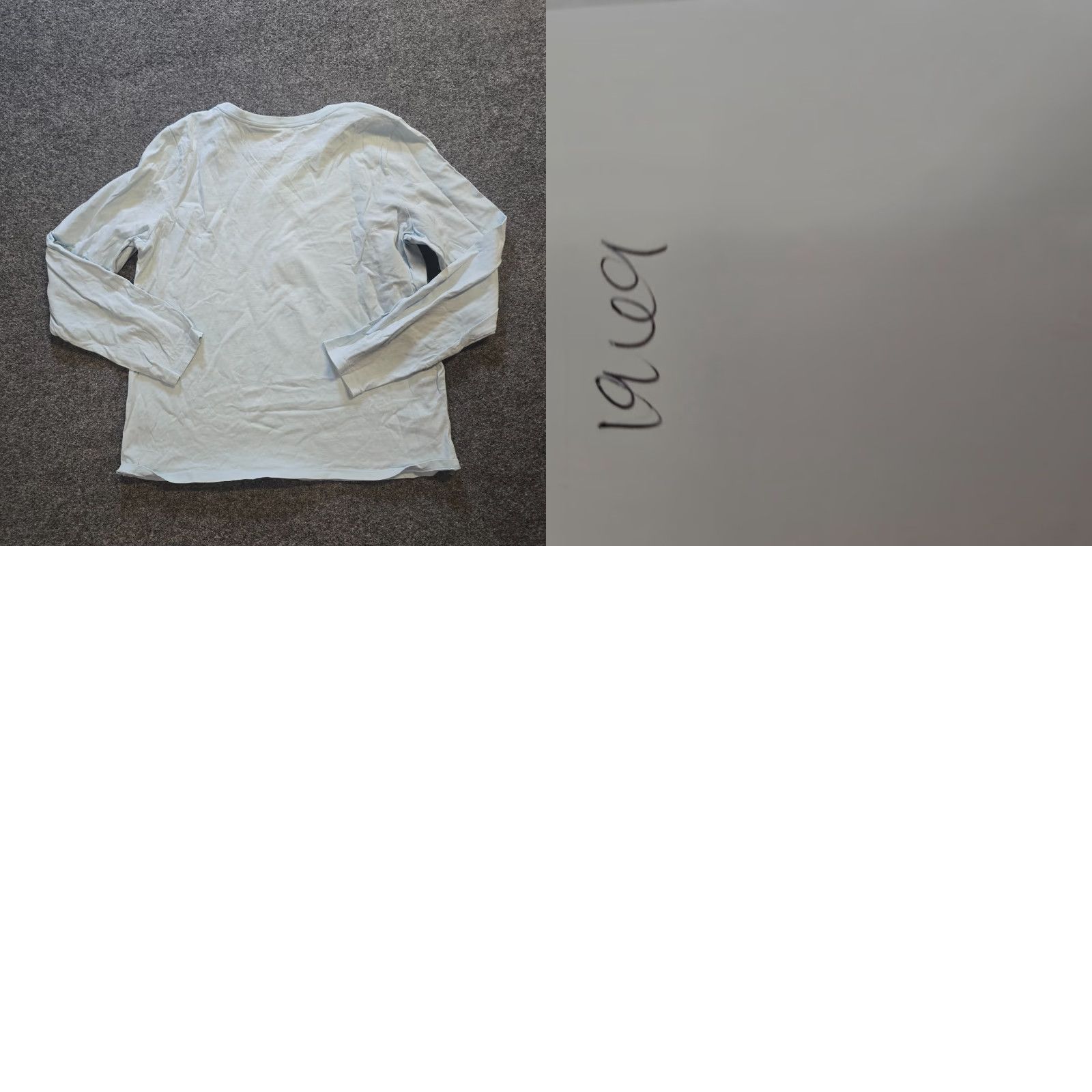 Vintage L.L. Bean Top Womens Medium Blue Logo Long Sleeve Crew Neck Outdoors Casual Shirt Shirt? Size M / US 6-8 / IT 42-44 - 8 Thumbnail