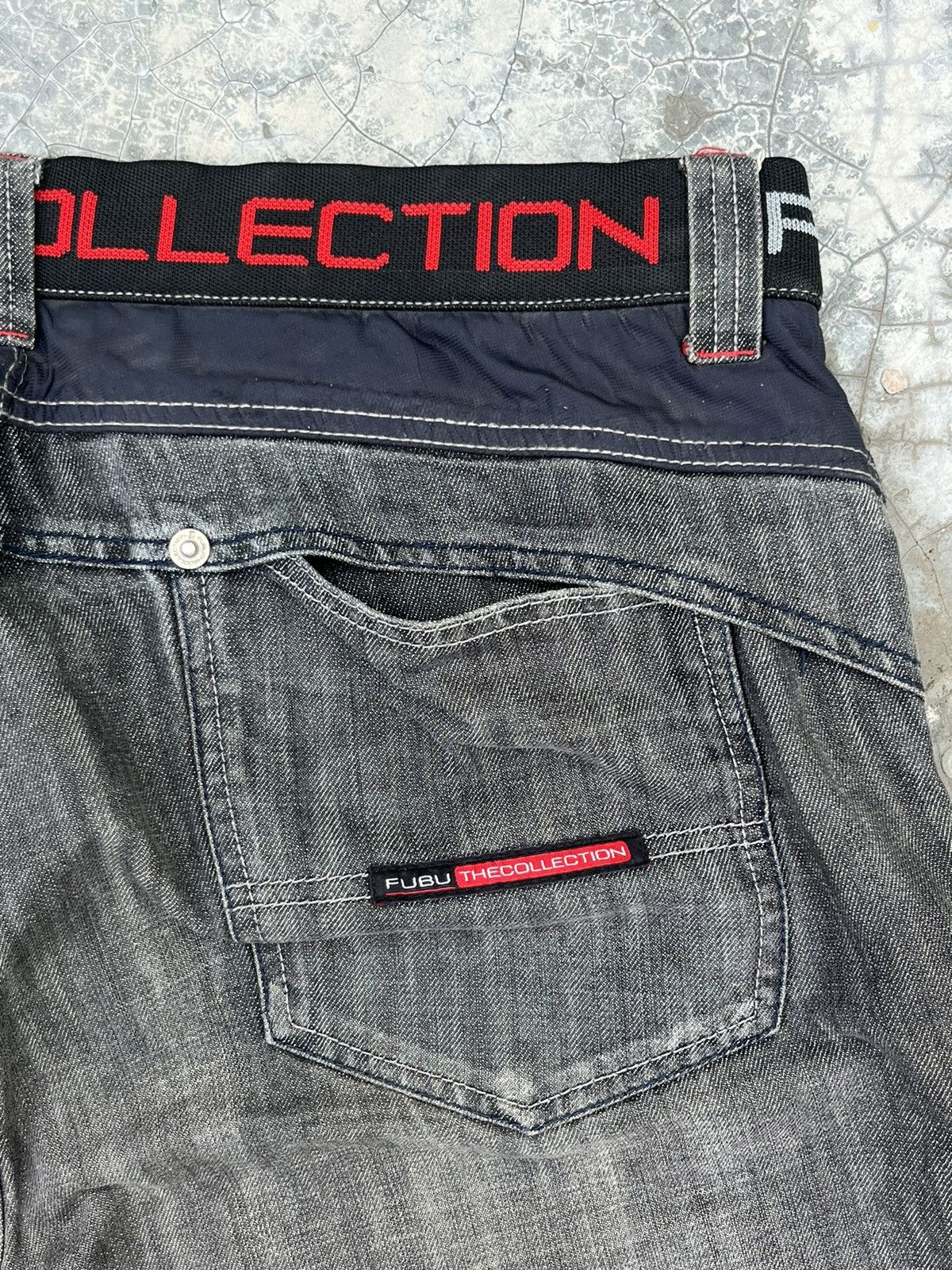 Fubu Fubu gray heavy denim Size US 40 / EU 56 - 9 Thumbnail