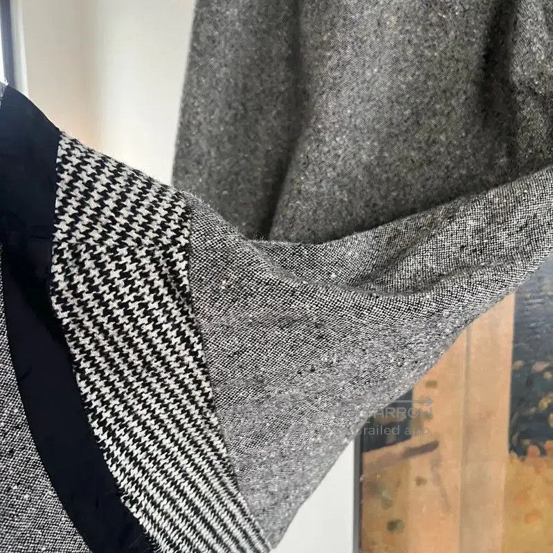 Comme des Garcons COMME des GARÇONS Gray Wool Midi Skirt . Size 23" - 4 Thumbnail