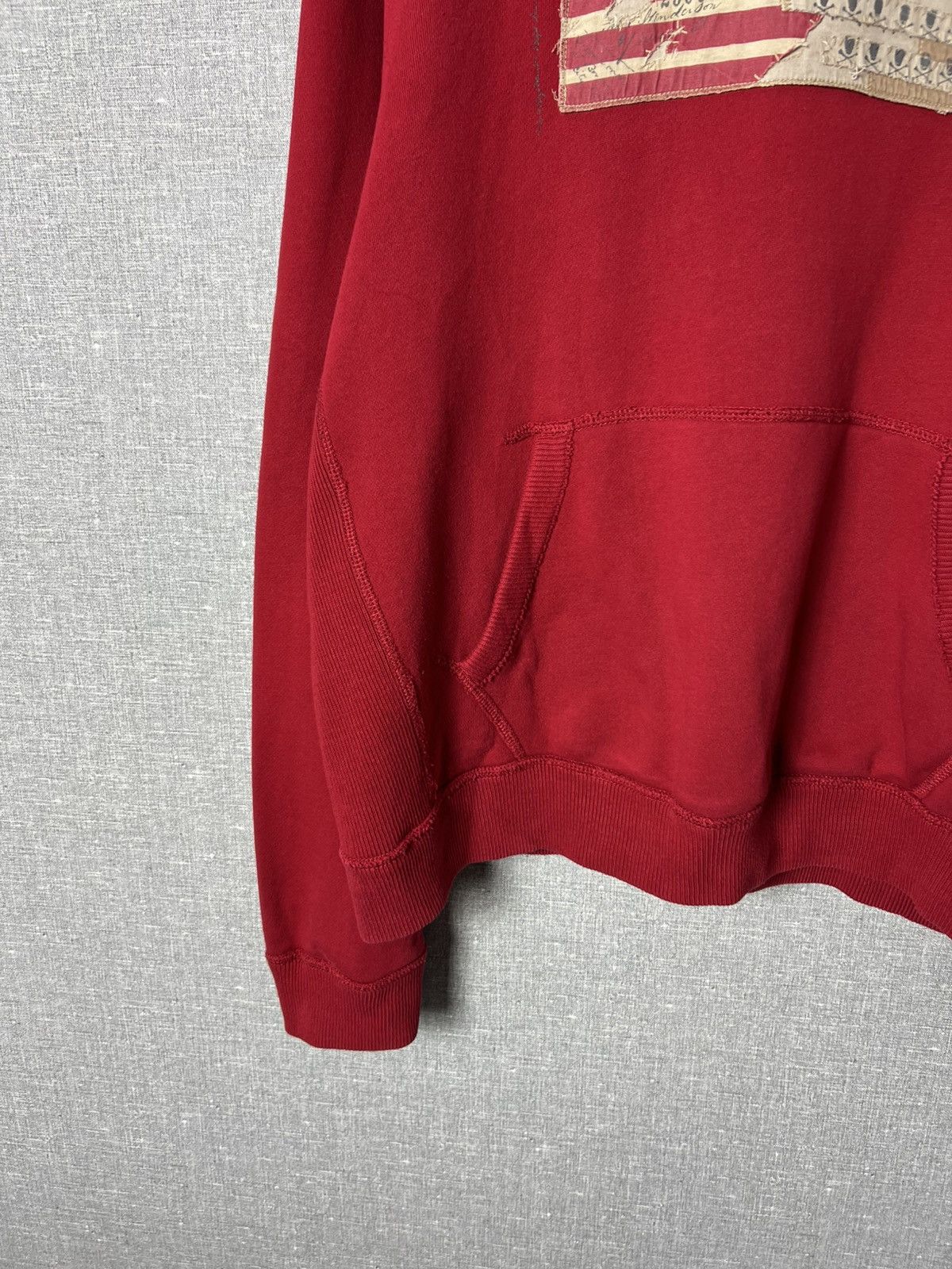 Polo Ralph Lauren Vintage Polo Jeans Company Ralph Lauren Hoodie USA Flag Logo Size US XXL / EU 58 / 5 - 7 Thumbnail