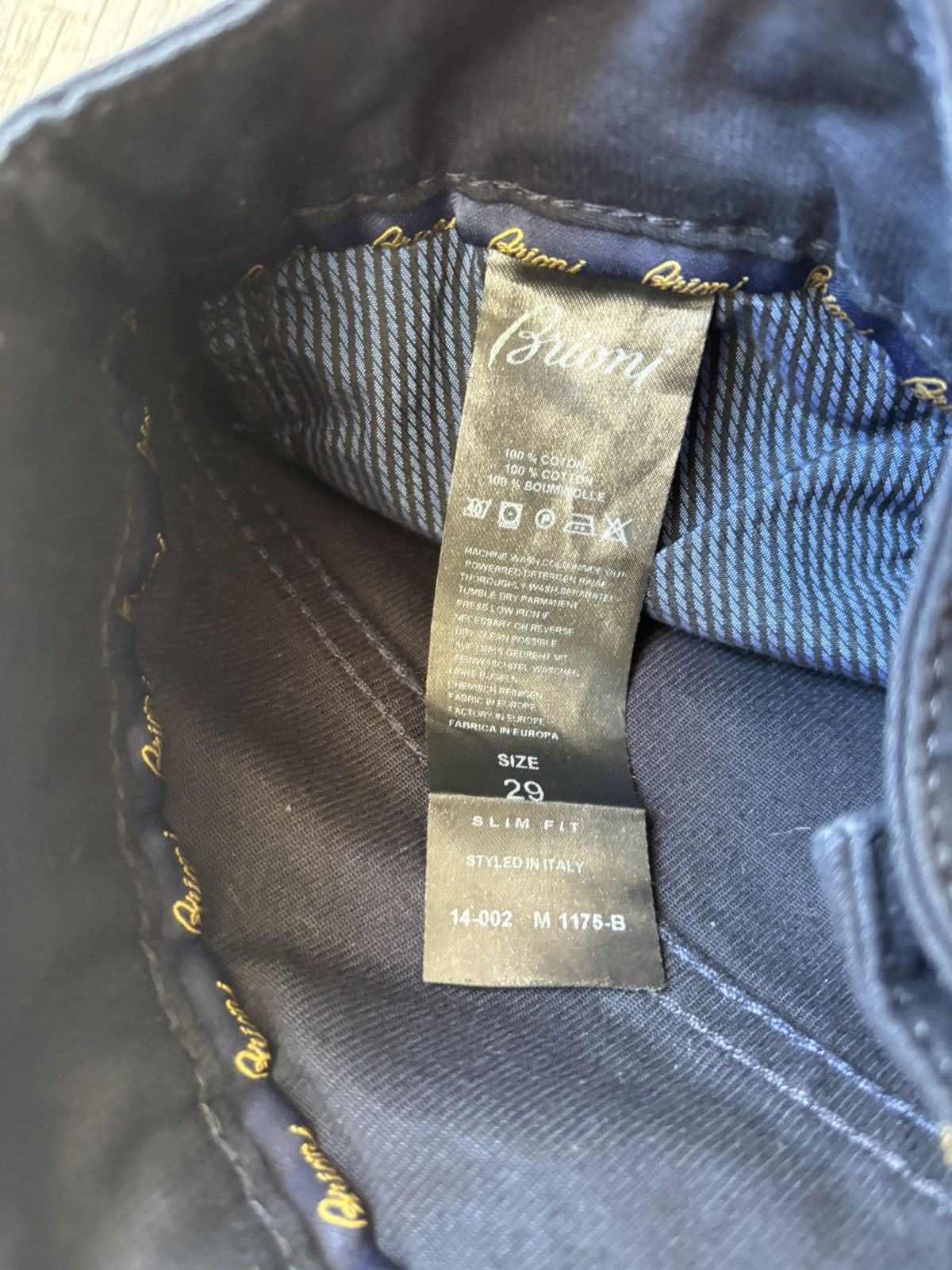 Brioni × Vintage Brioni Jeans Size US 29 - 5 Thumbnail