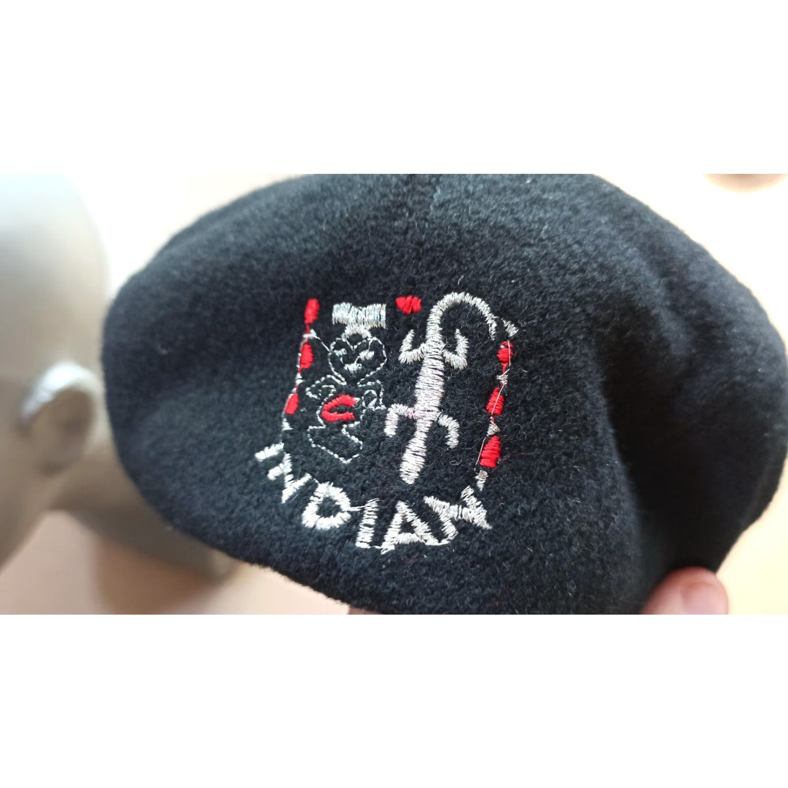 Topman VINTAGE Topman Mens Flat Cap Wool Newsboy 59 Black Brown Cap Mens Flat Hat Style Retro 59 Wool Newsboy Black Mens Vintage Topman Exclusive Size ONE SIZE - 5 Thumbnail