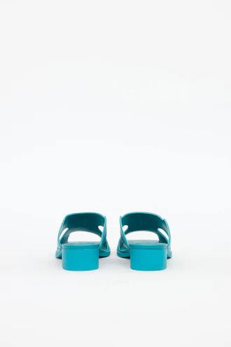 Issey Miyake o1mle0325 Fin Sandals in Mint Blue Size US 8 / IT 38 - 5 Thumbnail