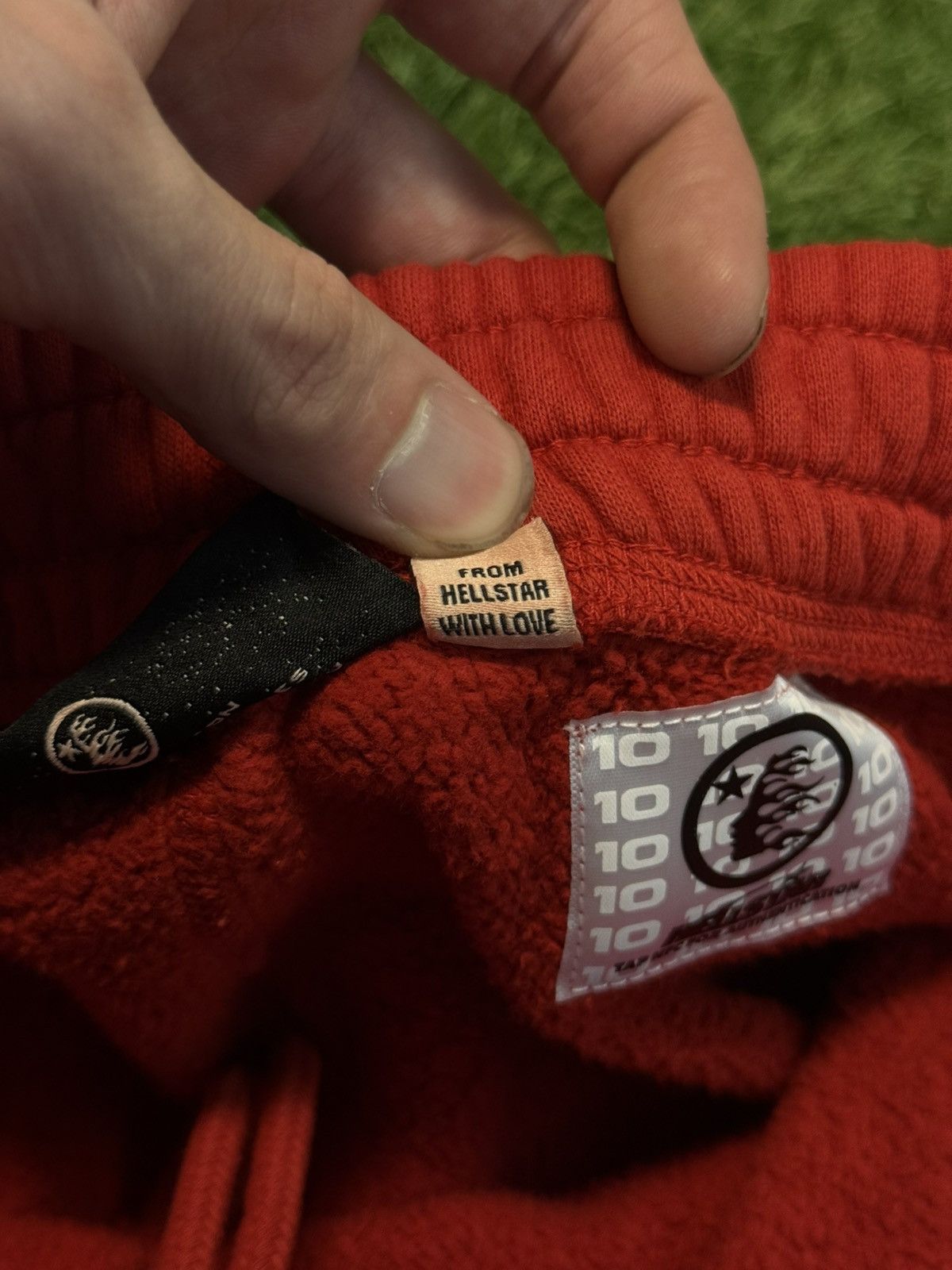 HELLSTAR Hellstar Sweatpants Red White Size XL Brand New Size US 34 / EU 50 - 11 Thumbnail