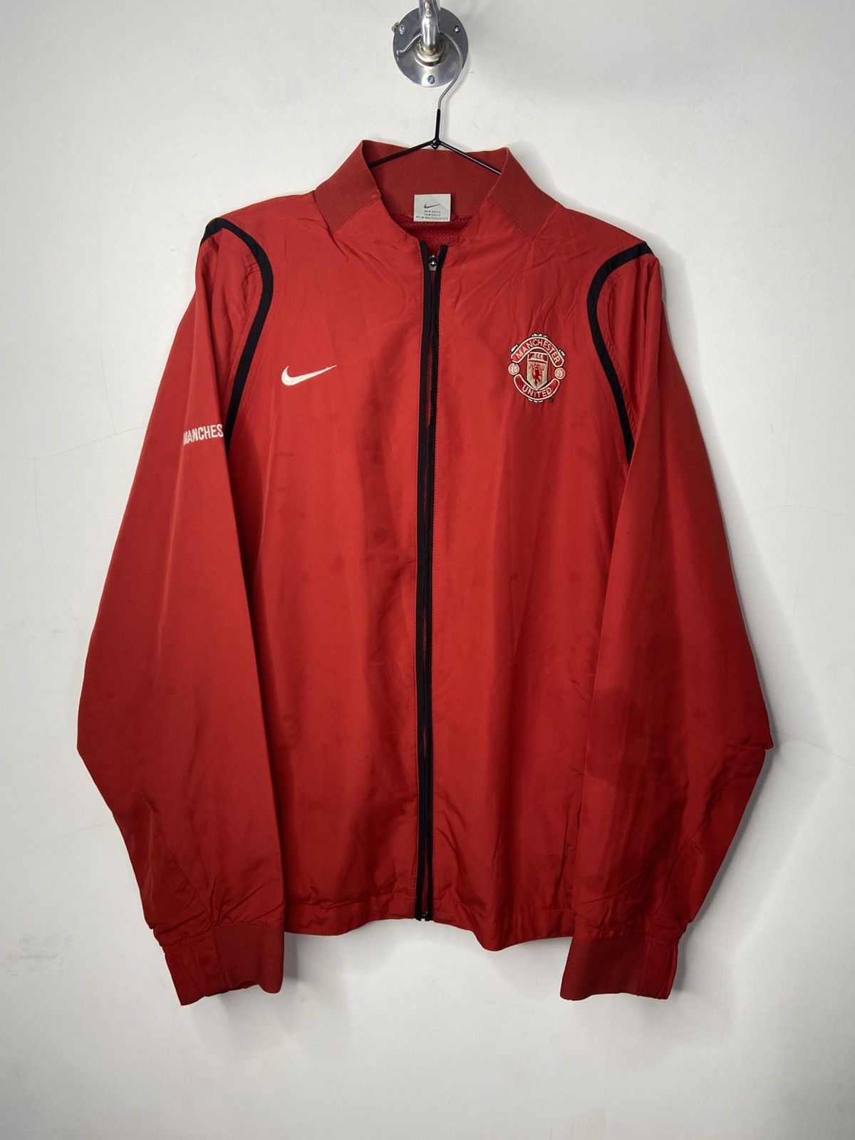 Vintage Rare 2006 Man United Nike T90 WB Jacket Ronaldo CR7 Era Size US M / EU 48-50 / 2 - 1 Thumbnail