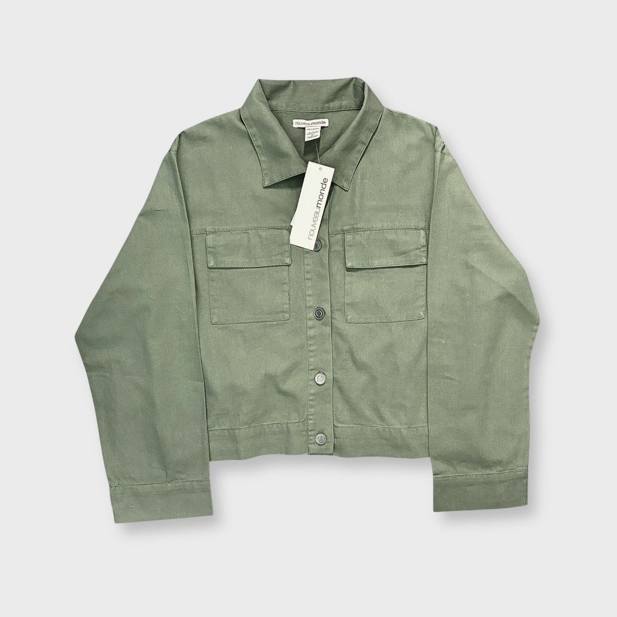 Other NouveauMonde Kaktus Women Green Utility Jacket XL Size XL / US 12-14 / IT 48-50 - 6 Thumbnail