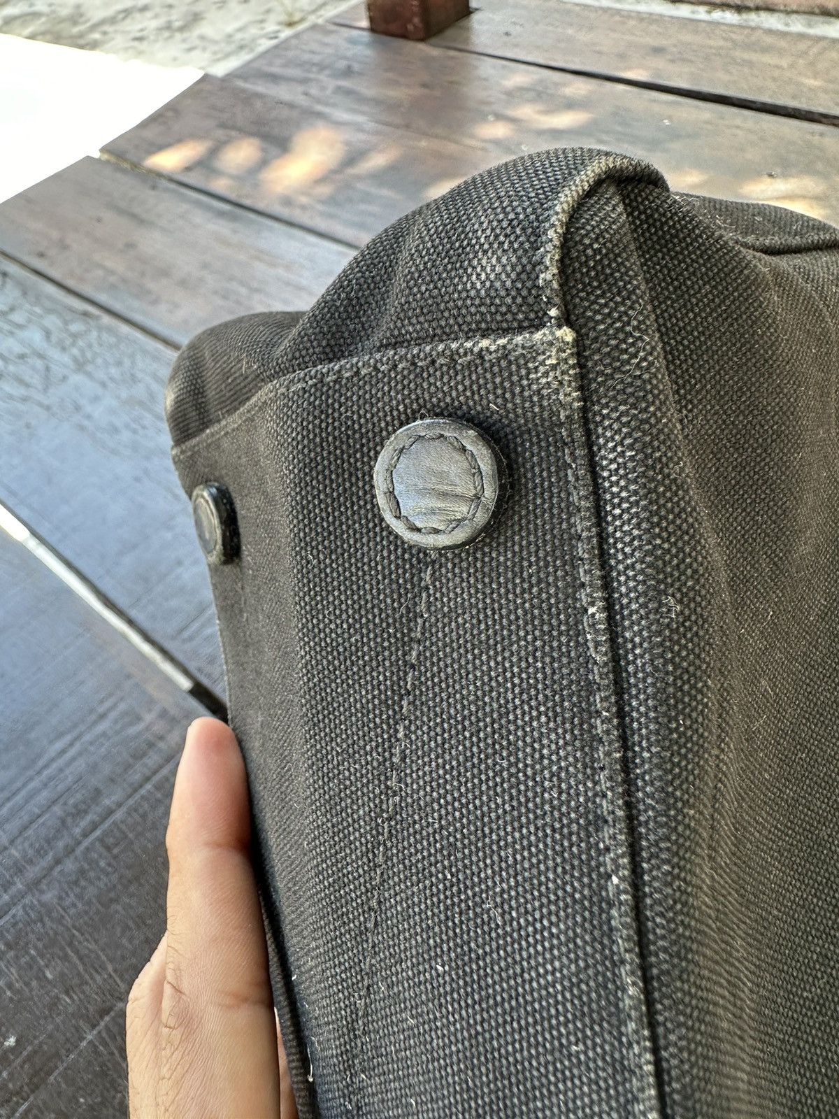 Prada × Vintage Vintage prada canvas hand carry bag Size ONE SIZE - 10 Thumbnail