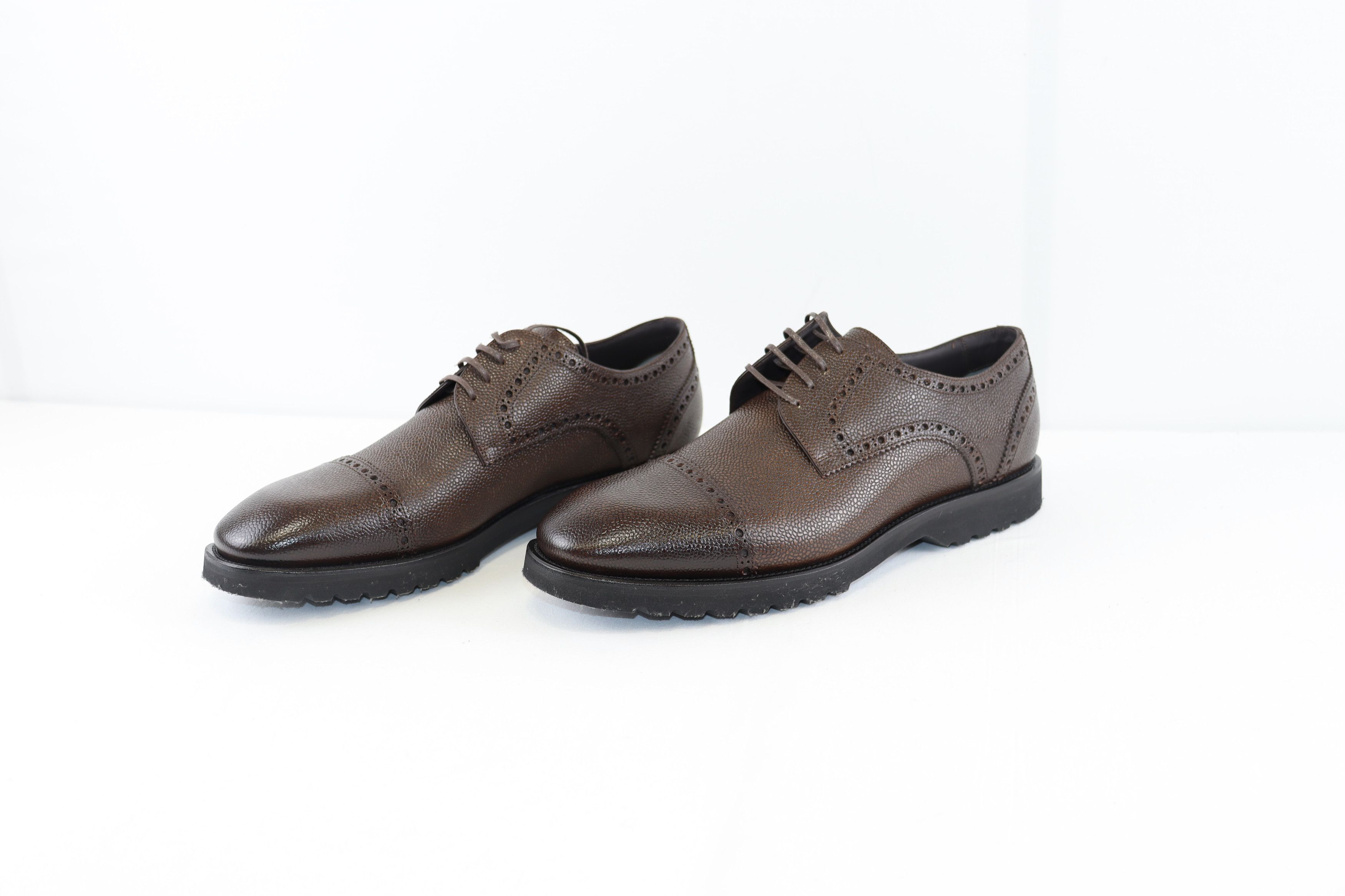 image of Tom Ford O1Rshd1 Lace Up Shoes In Brown, Men's (Size 12)