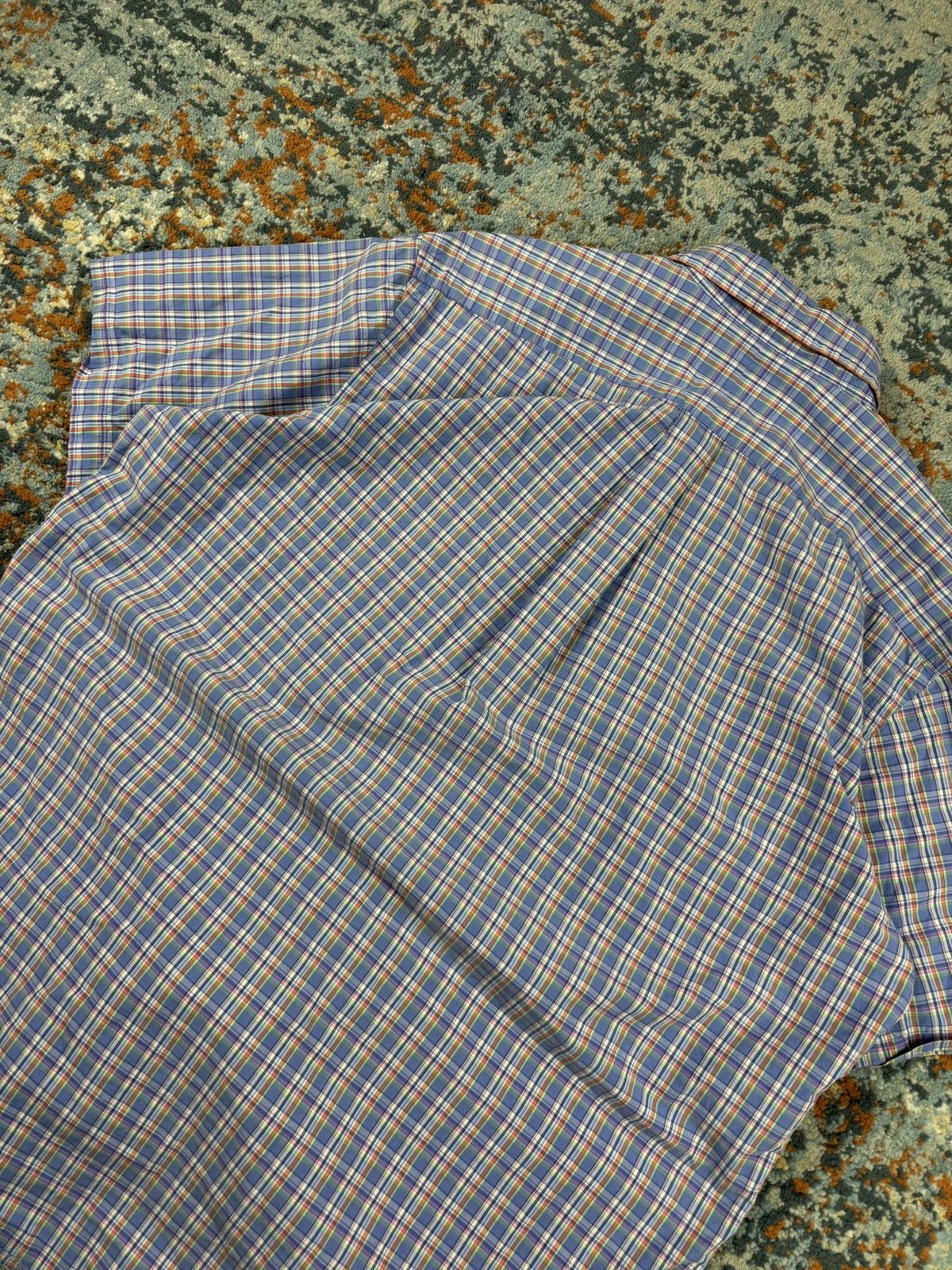 Polo Ralph Lauren × Vintage Vintage 90s Polo Ralph Lauren checked short sleeve shirt Size US L / EU 52-54 / 3 - 6 Thumbnail