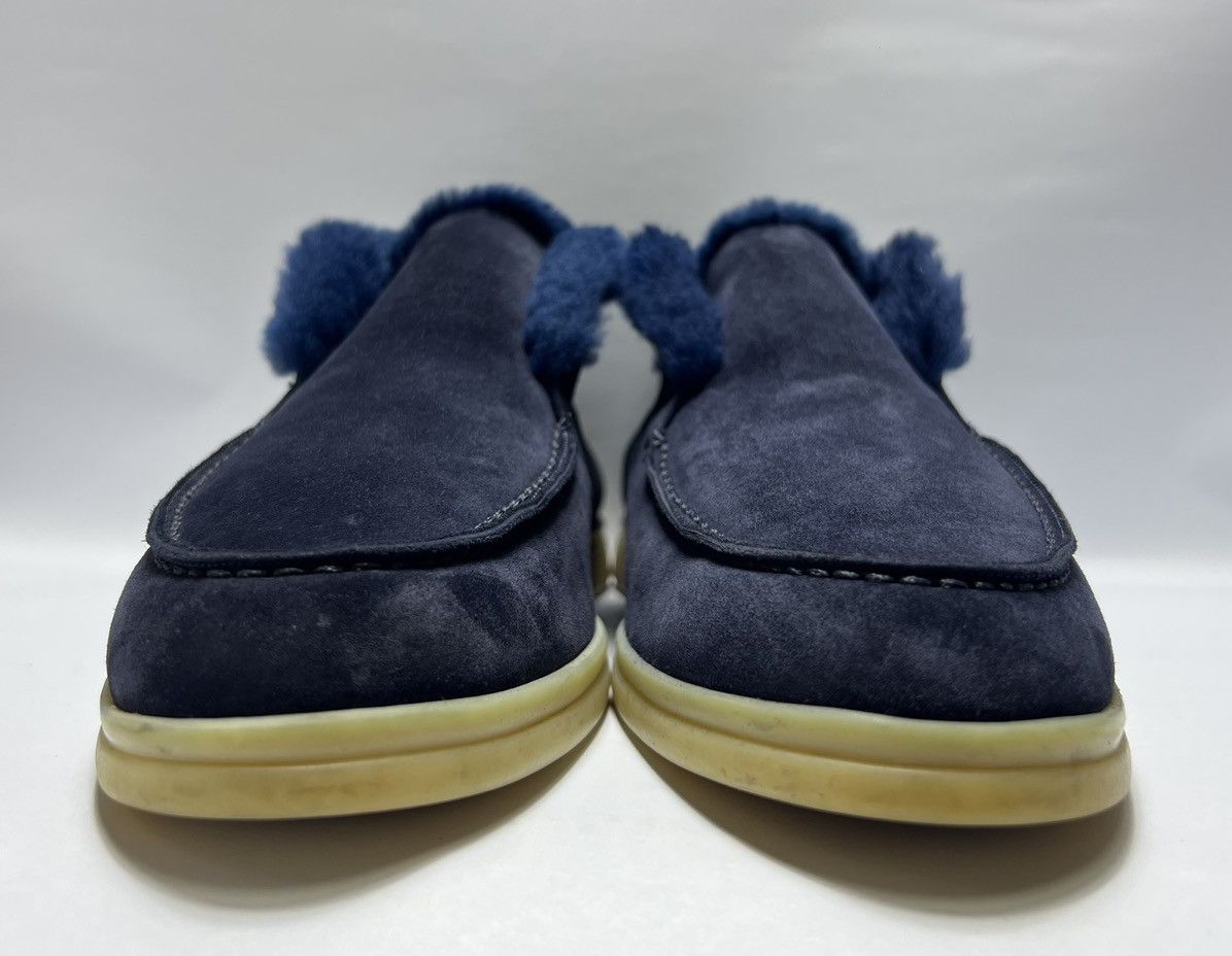 Loro Piana Loro Piana - Open Walk Suede & Fur Chukka Boots Size US 8 / IT 38 - 4 Thumbnail