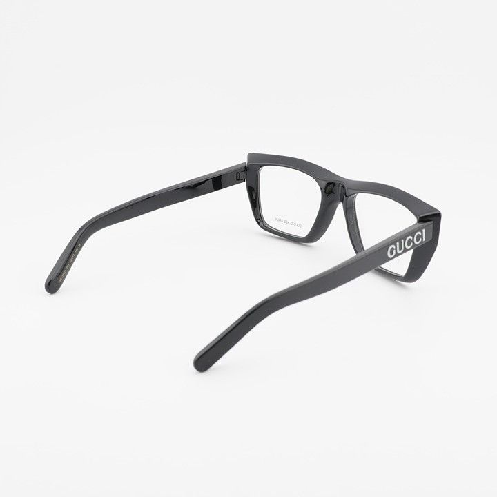 Gucci Gucci GG1724O 001 Eyeglasses Black 52mm Square Frame Size ONE SIZE - 11 Thumbnail